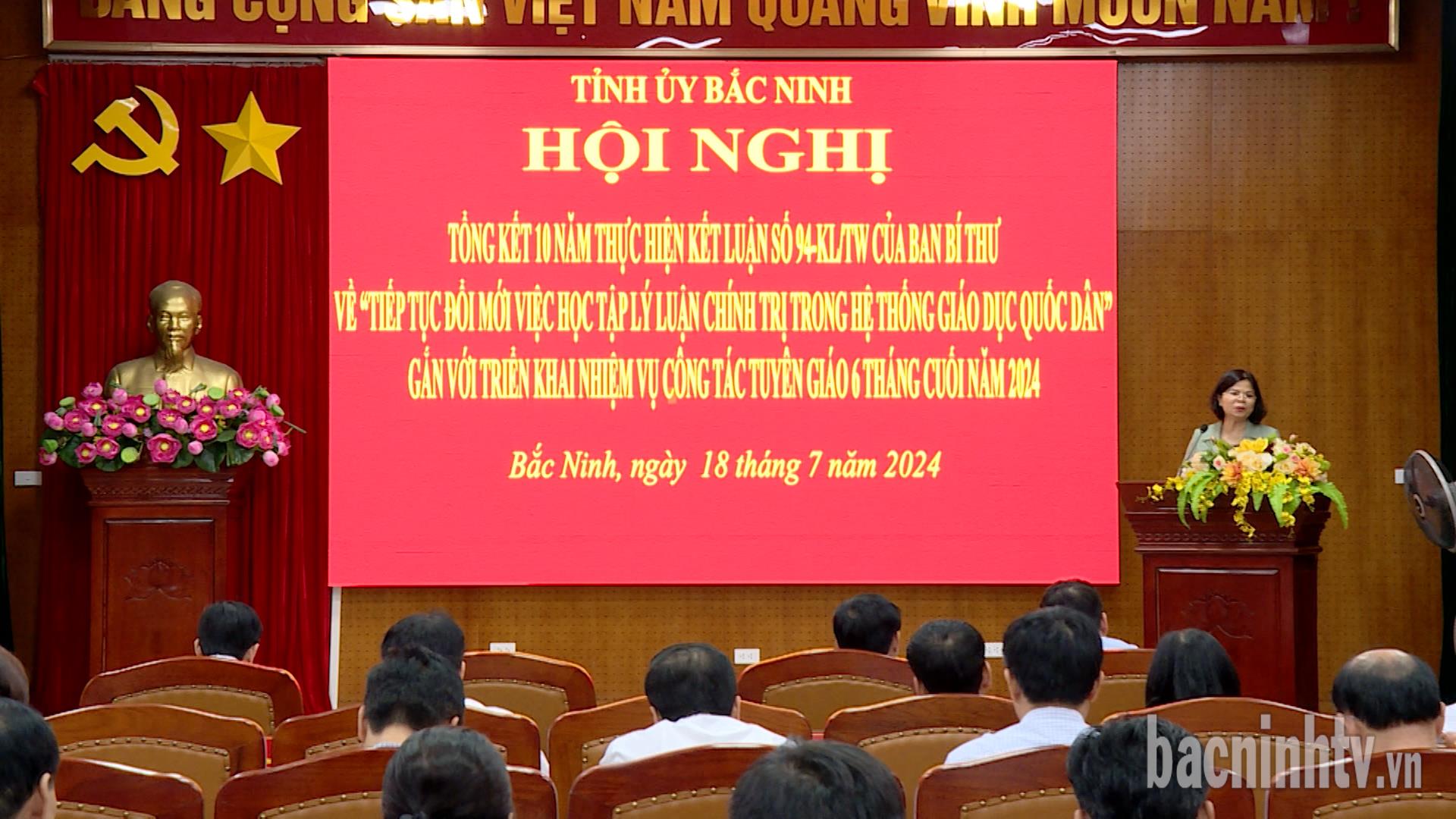 Tổng kết 10 năm thực hiện Kết luận số 94-KL/TW của Ban Bí thư