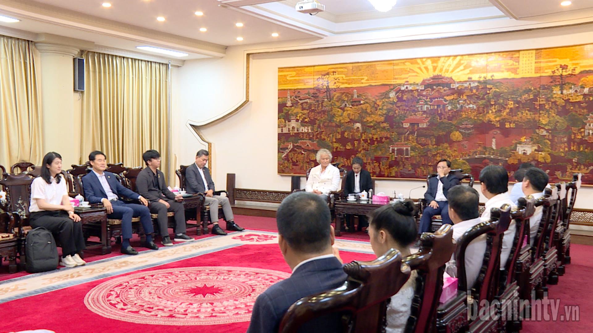 Bí thư Tỉnh ủy tiếp Tập đoàn Phillips Hàn Quốc