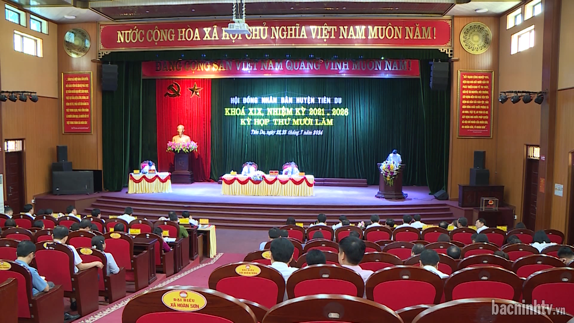 Kỳ họp thứ 15, HĐND huyện Tiên Du khóa XIX