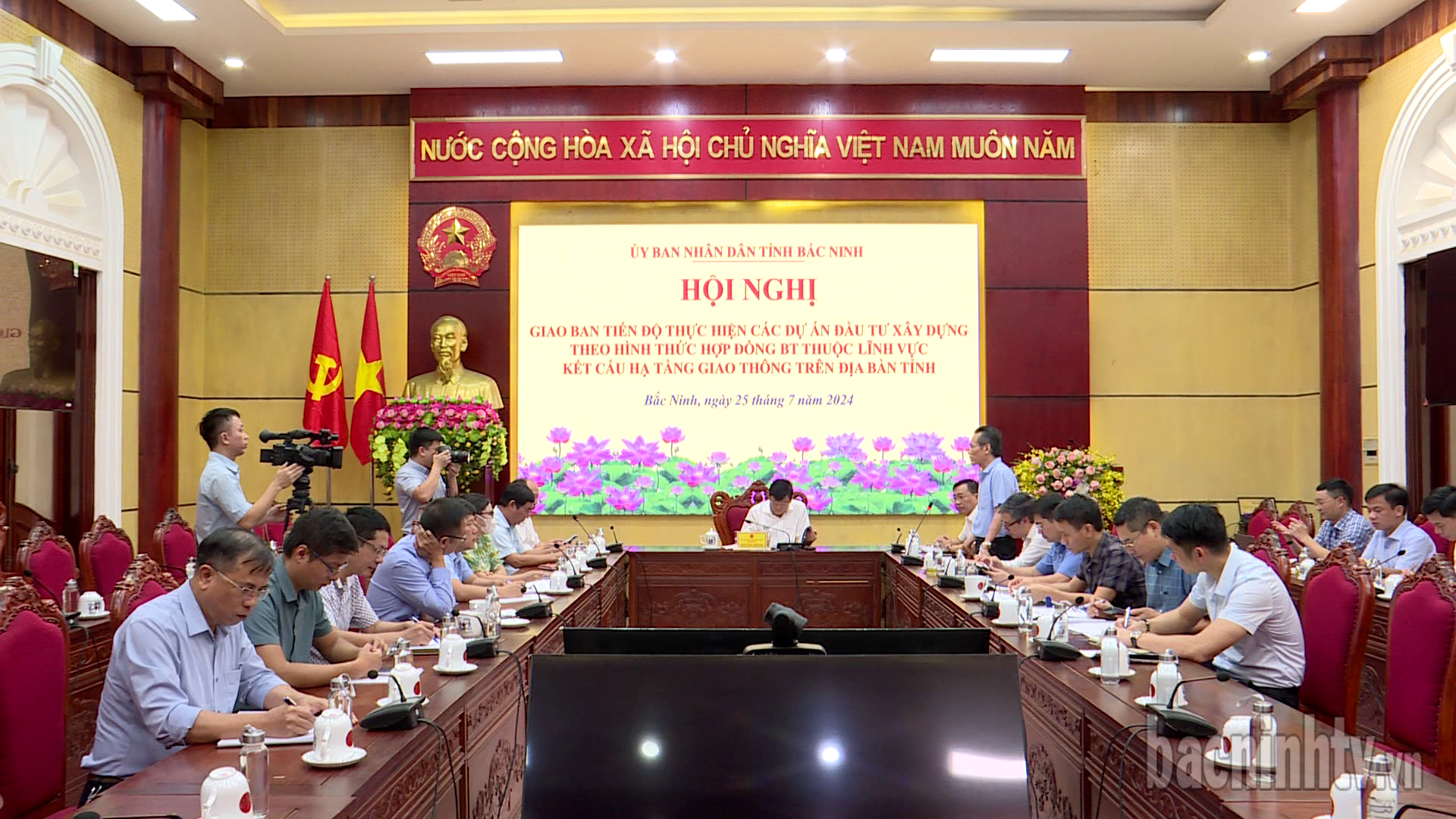 Đánh giá tiến độ các dự án BT thuộc lĩnh vực hạ tầng giao thông trên địa bàn          