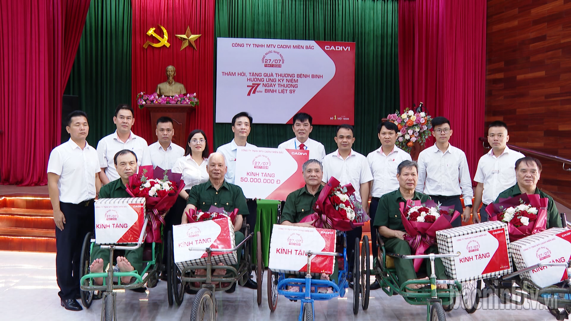 Một số doanh nghiệp hưởng ứng tặng quà 27/7 cho đối tượng chính sách