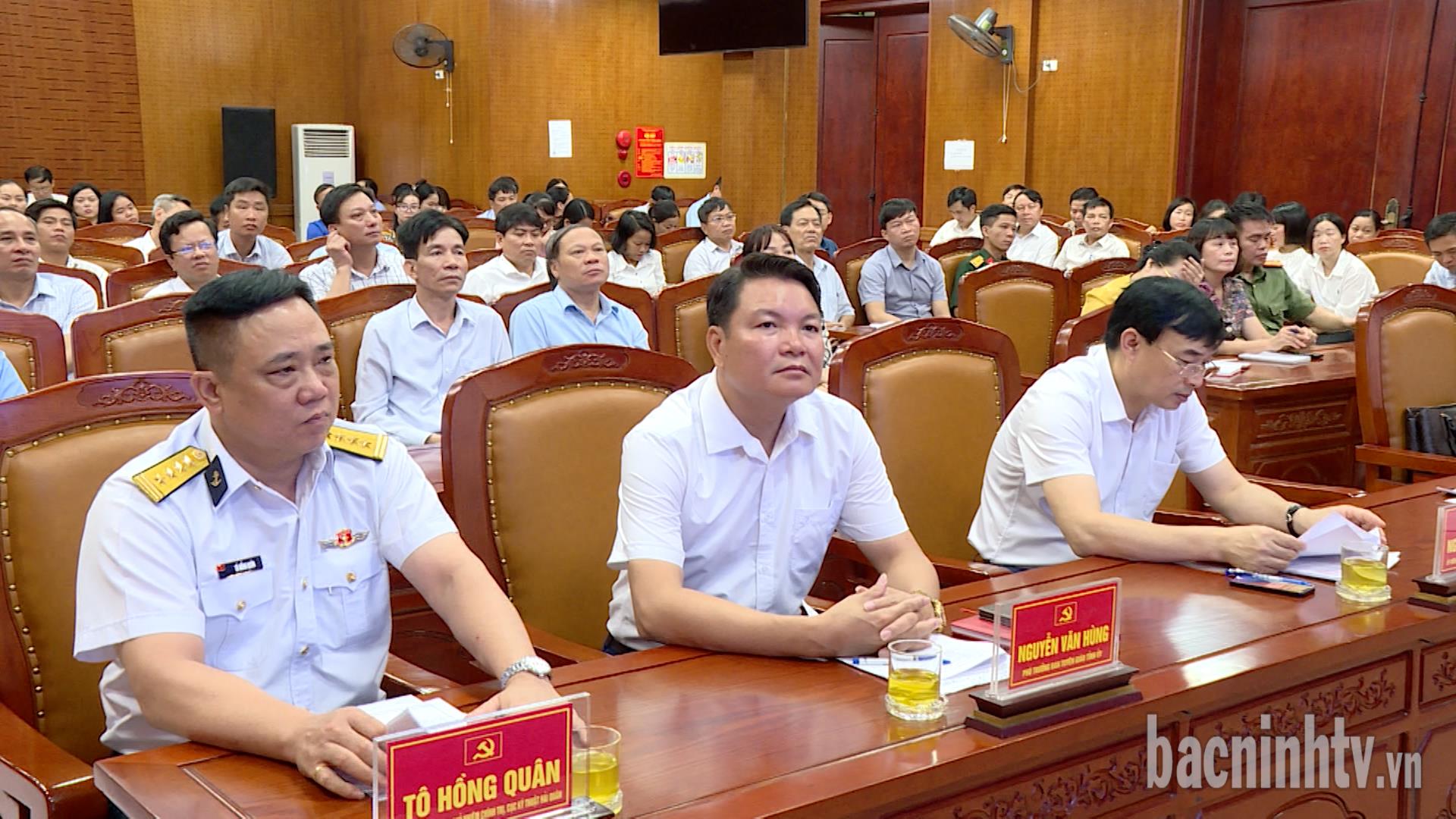 Hội nghị Báo cáo viên cấp tỉnh tháng 7 năm 2024