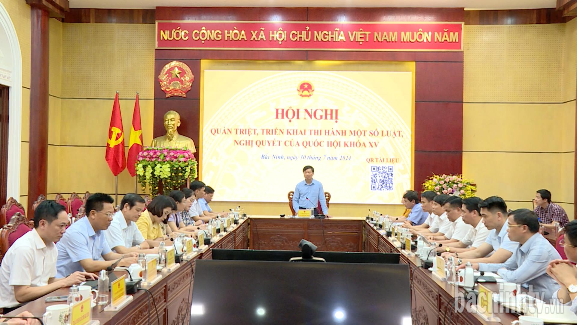 Hội nghị quán triệt, triển khai thi hành một số Luật, Nghị quyết của Quốc hội khóa XV