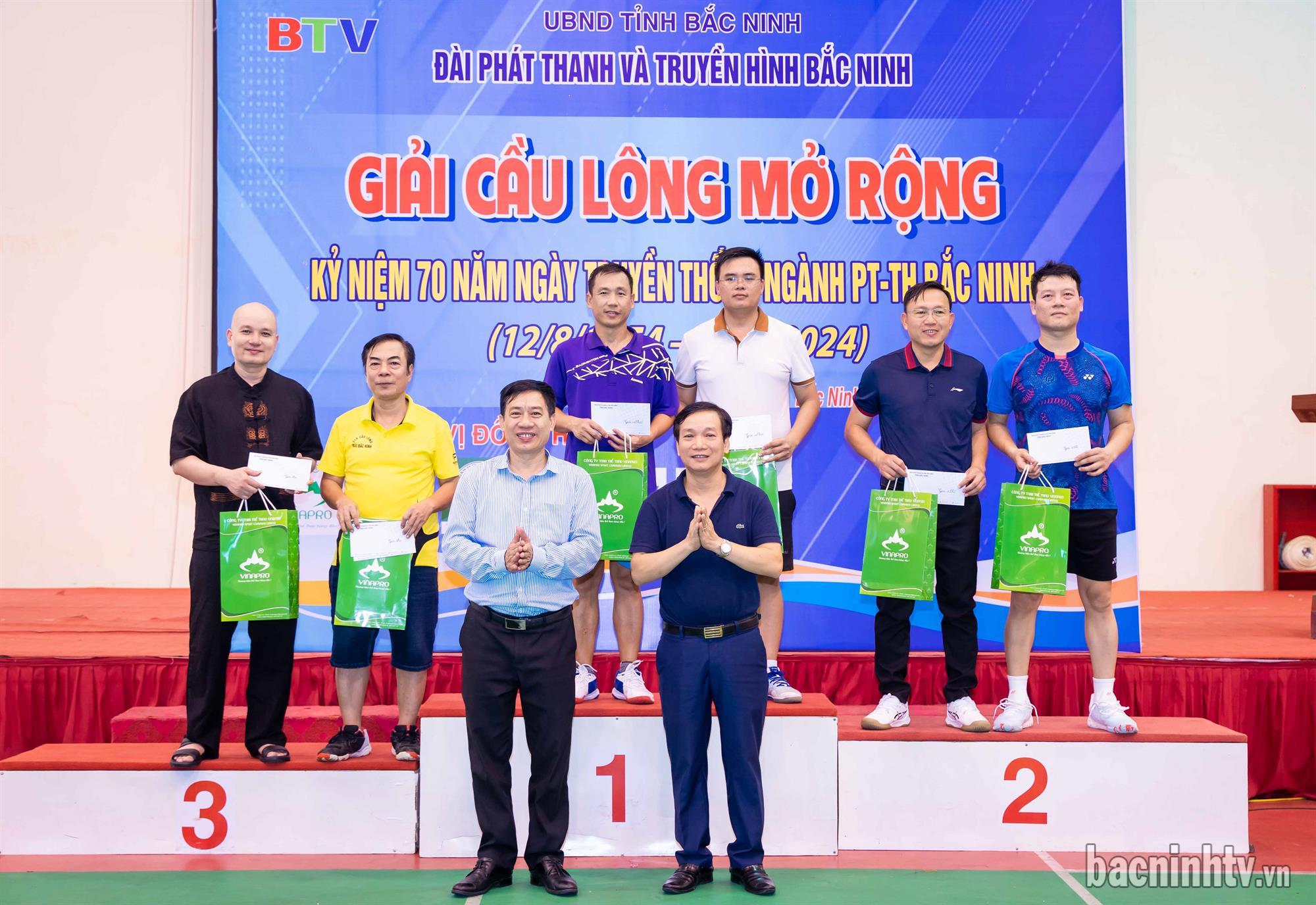 GIẢI CẦU LÔNG MỞ RỘNG KỶ NIỆM 70 NĂM NGÀY TRUYỀN THỐNG NGÀNH PT-TH BẮC NINH