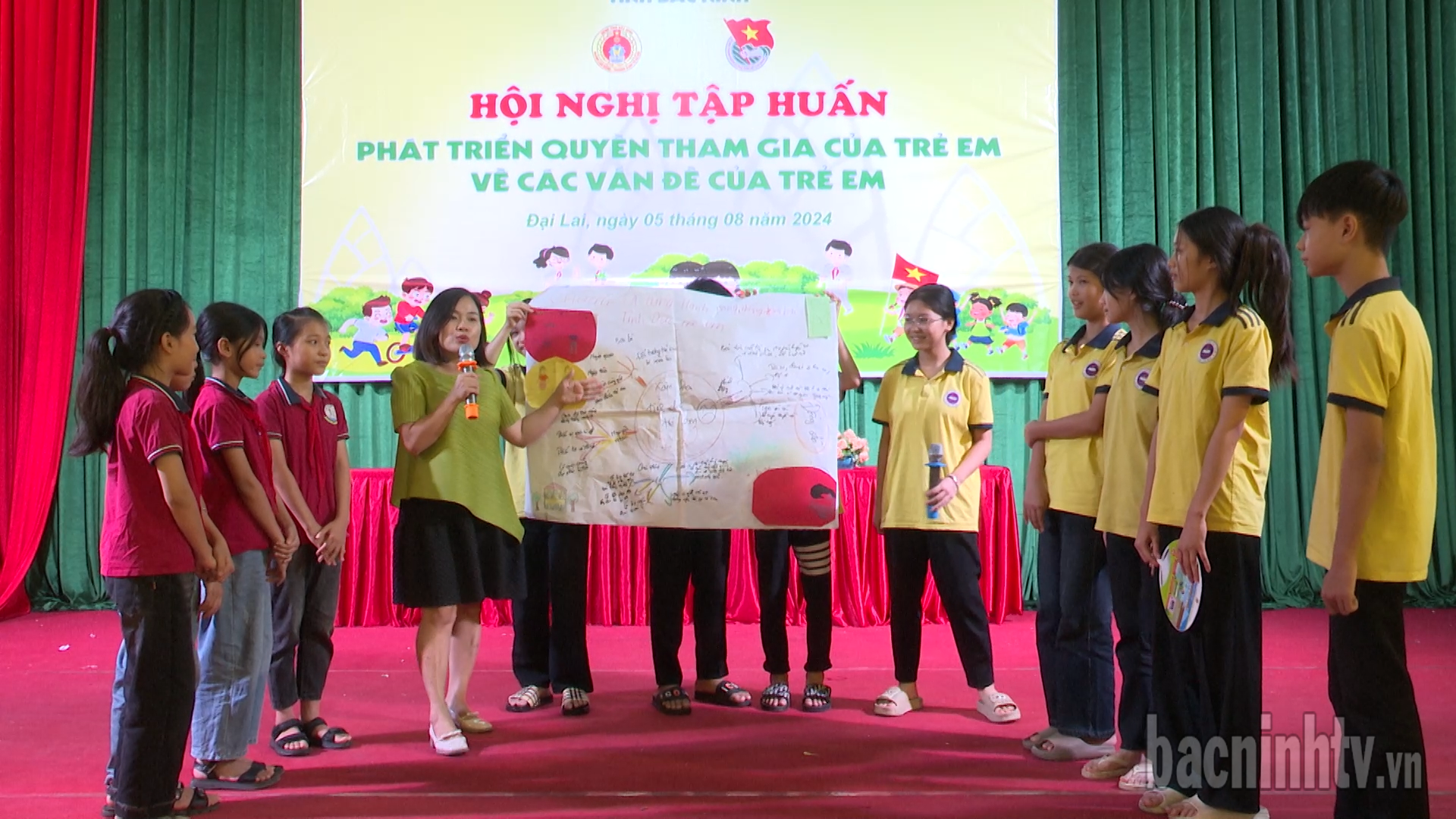 Tập huấn phát triển quyền tham gia của trẻ em về các vấn đề của trẻ em           
