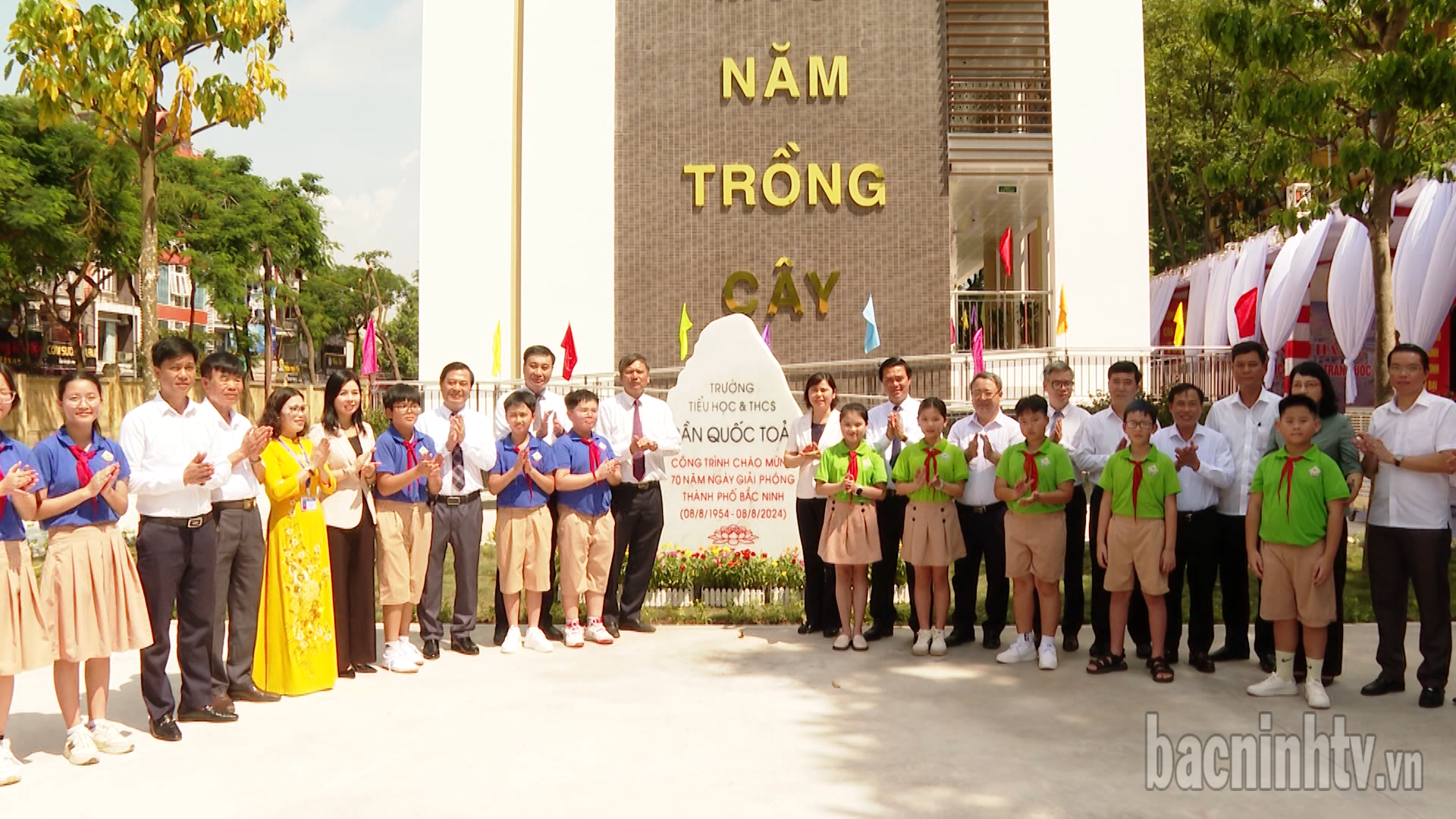 Khánh thành Trường Tiểu học và THCS Trần Quốc Toản (giai đoạn 2)