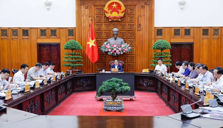 Thủ tướng chủ trì phiên họp Ban chỉ đạo rà soát, xử lý vướng mắc trong hệ thống văn bản quy phạm pháp luật