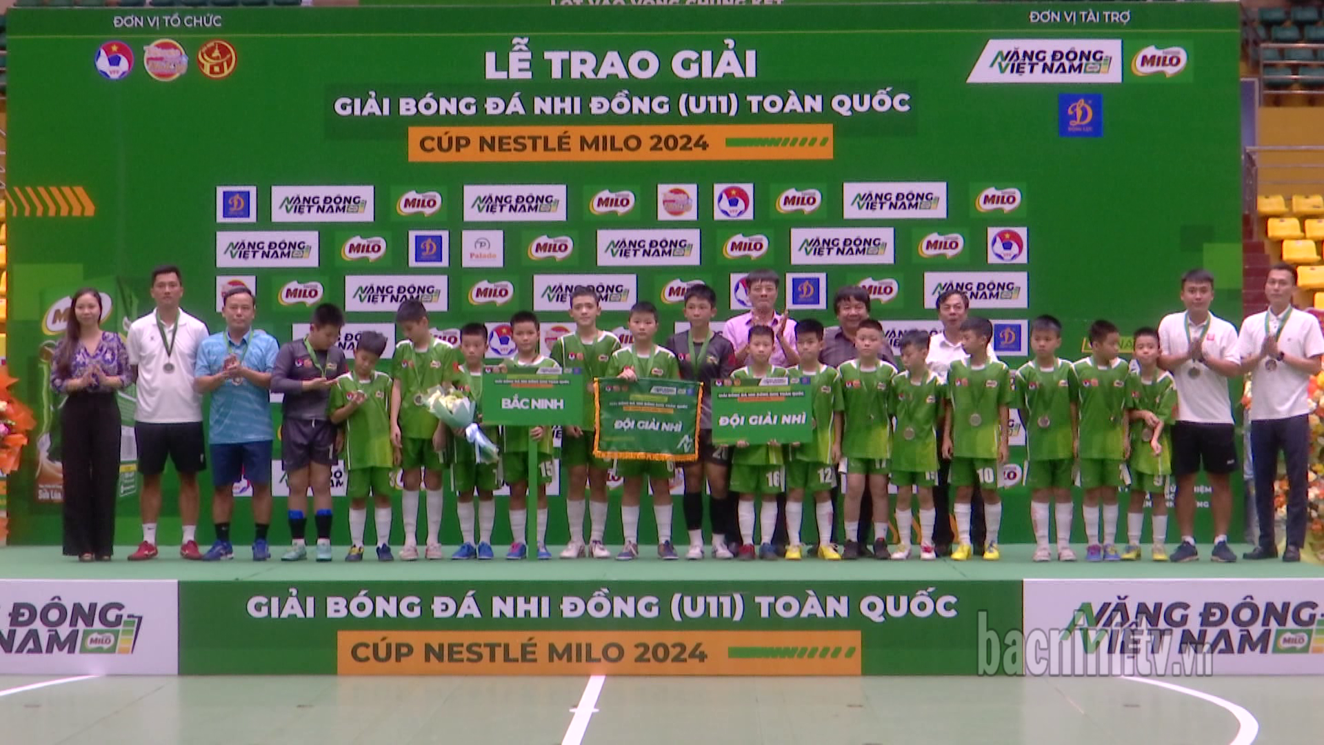 Bế mạc và trao Giải Bóng đá Nhi đồng U11 toàn quốc Cup Nestlé Milo năm 2024