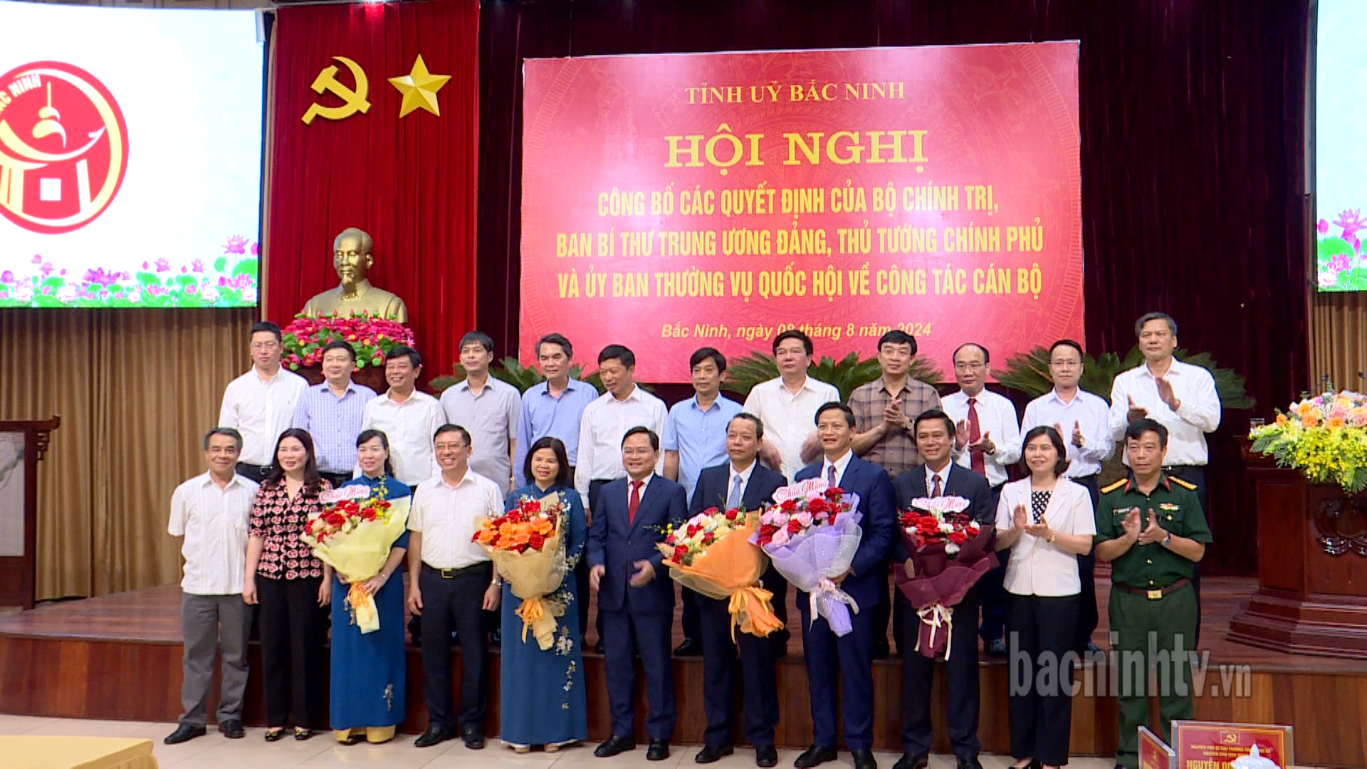 Công bố các Quyết định của Trung ương về công tác cán bộ  lãnh đạo chủ chốt tỉnh Bắc Ninh