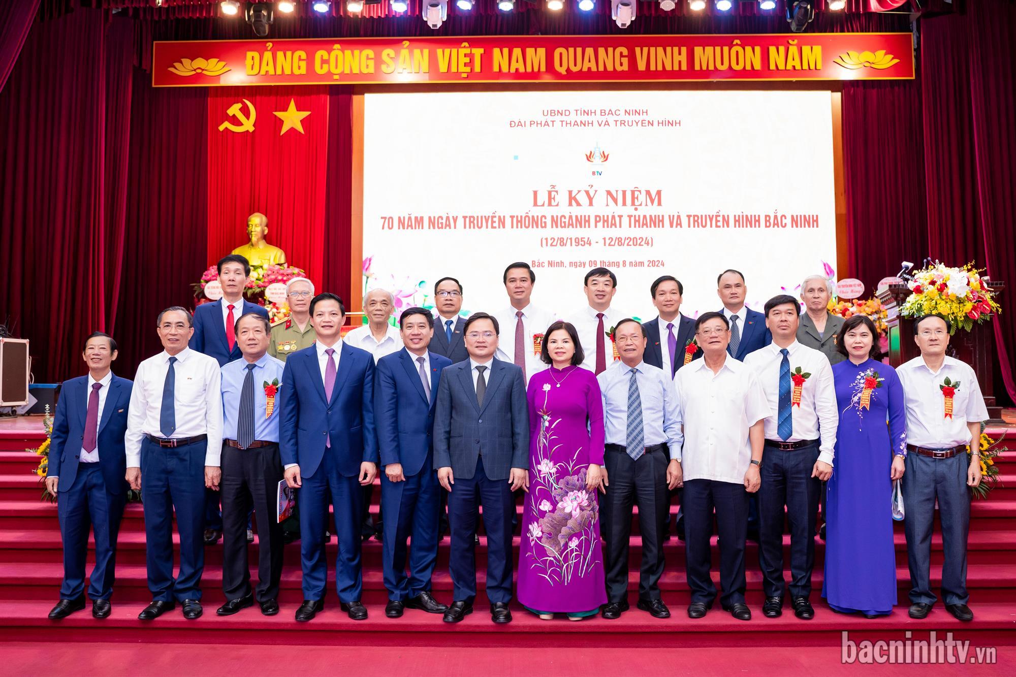Chùm ảnh Lễ kỷ niệm 70 năm ngành Phát thanh - Truyền hình Bắc Ninh