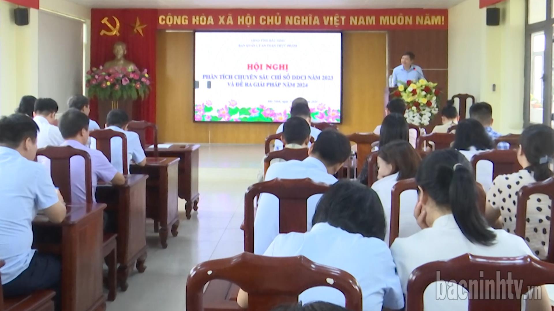 Phân tích chuyên sâu chỉ số DDCI Ban Quản lý An toàn thực phẩm tỉnh Bắc Ninh