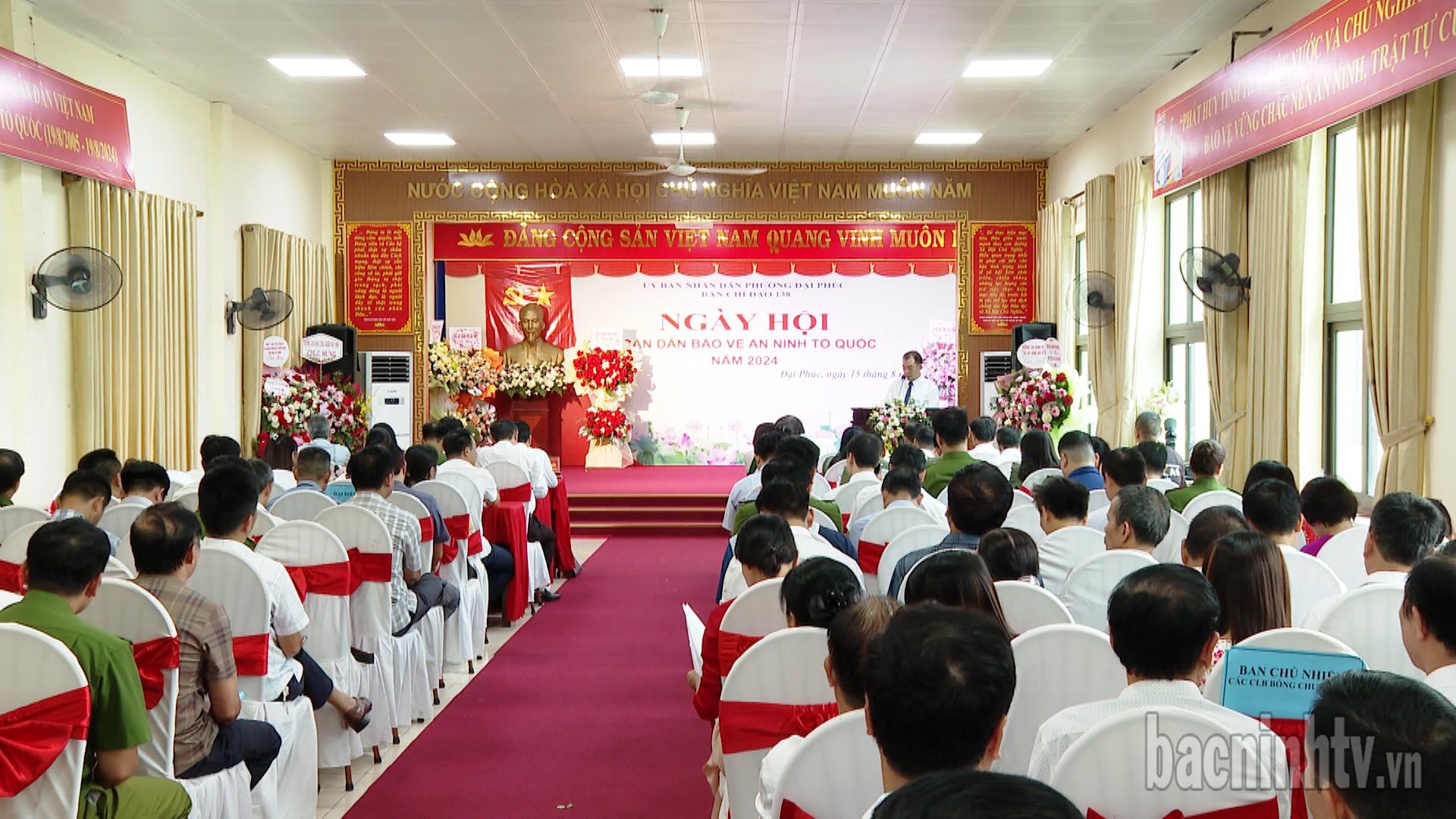 Ngày hội toàn dân bảo vệ an ninh Tổ quốc tại thành phố Bắc Ninh            
