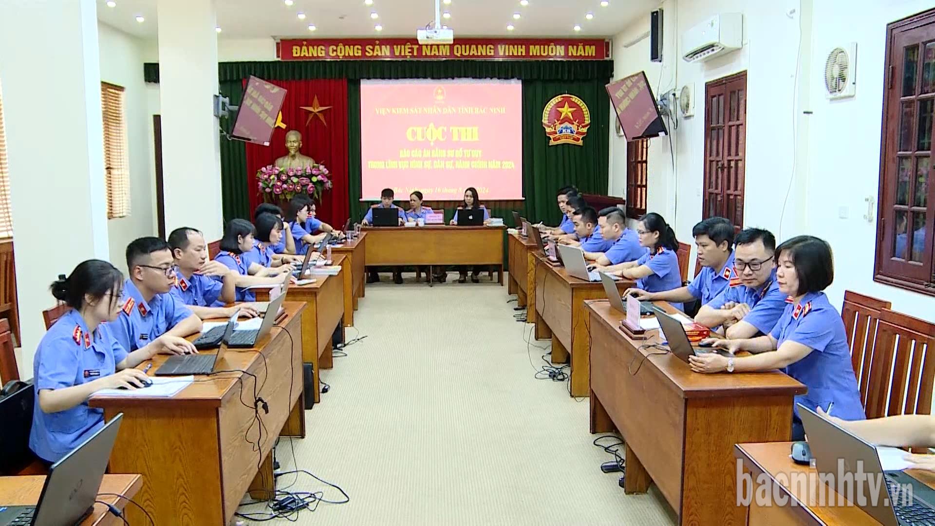 Khai mạc Cuộc thi Báo cáo án bằng sơ đồ tư duy trong lĩnh vực Hình sự, dân sự, Hành chính năm 2024