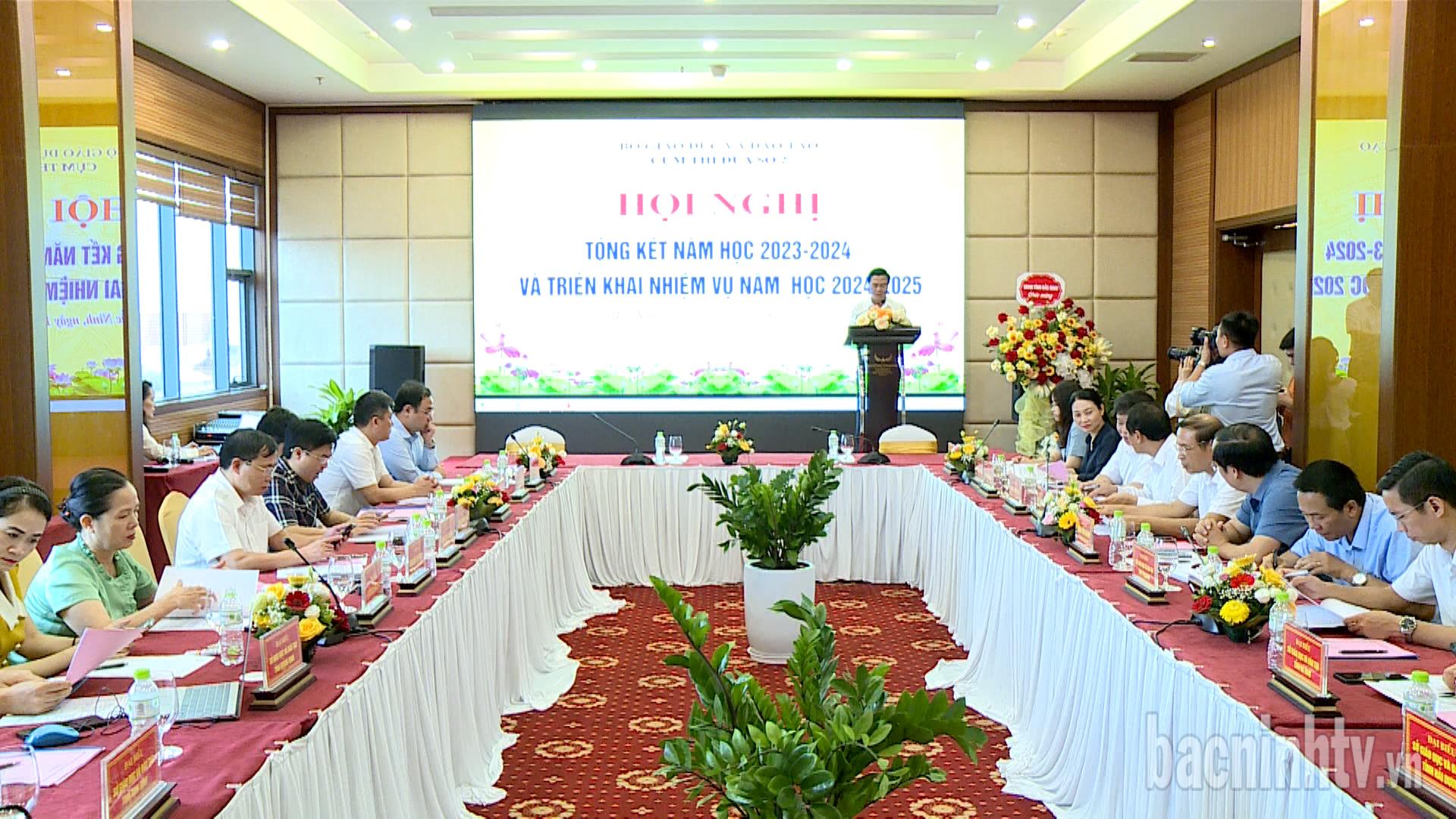 Cụm Thi đua số 2, Bộ Giáo dục và Đào tạo các tỉnh Đồng bằng sông Hồng triển khai nhiệm vụ năm học 2024- 2025
