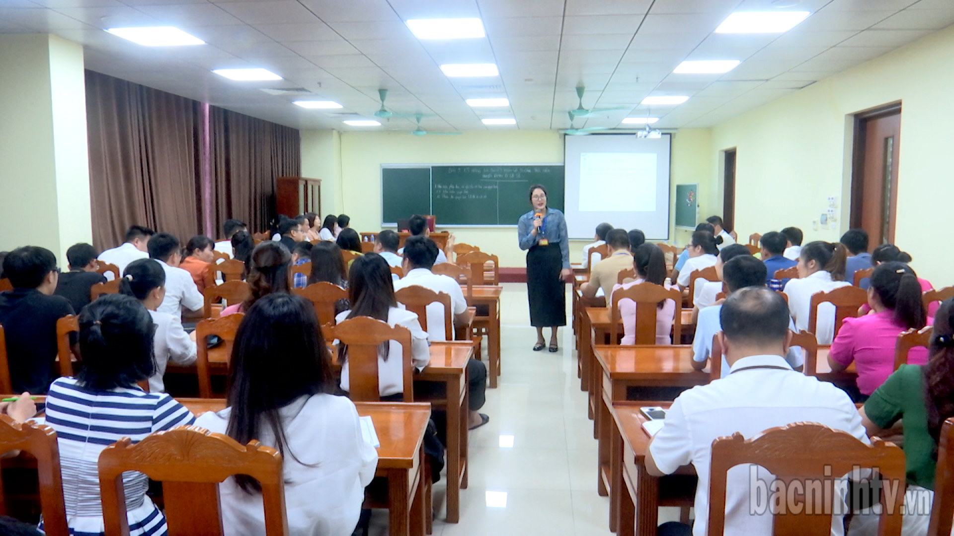 Hội thi giảng viên giỏi Trường Chính trị Nguyễn Văn Cừ năm 2024