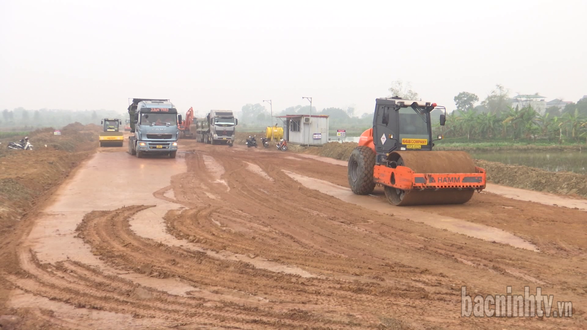 Thuận Thành phấn đấu bàn giao toàn bộ mặt bằng đường Vành đai 4 trước 25/11/2024