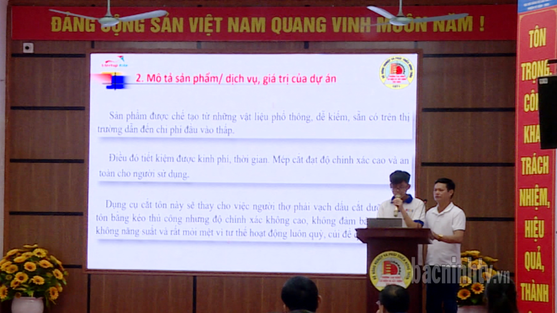 Chung kết Hội thi ý tưởng khởi nghiệp Trường Cao đẳng Cơ điện và Xây dựng Bắc Ninh