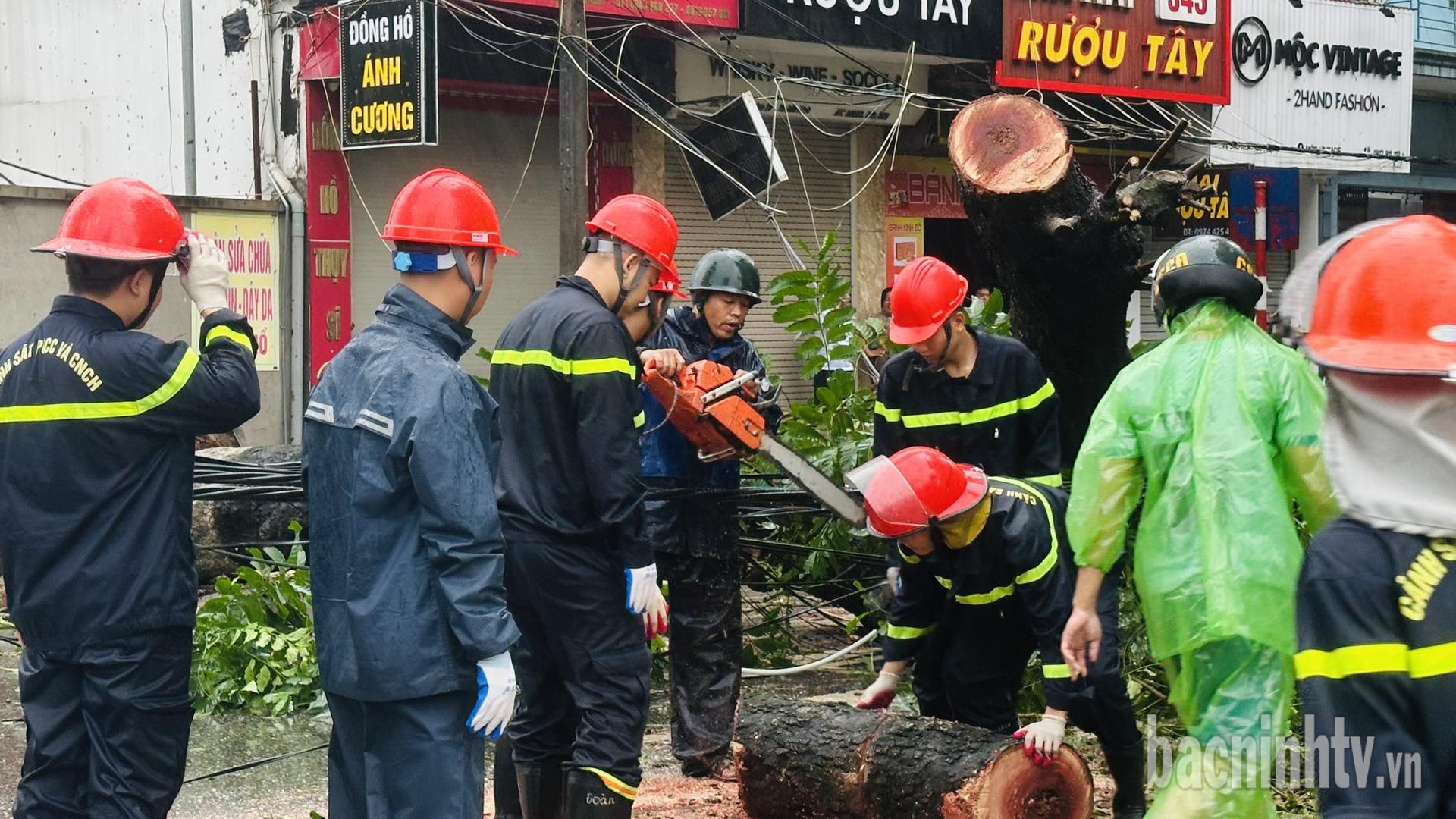 Bắc Ninh: Tăng cường khắc phục hậu quả sau bão Yagi