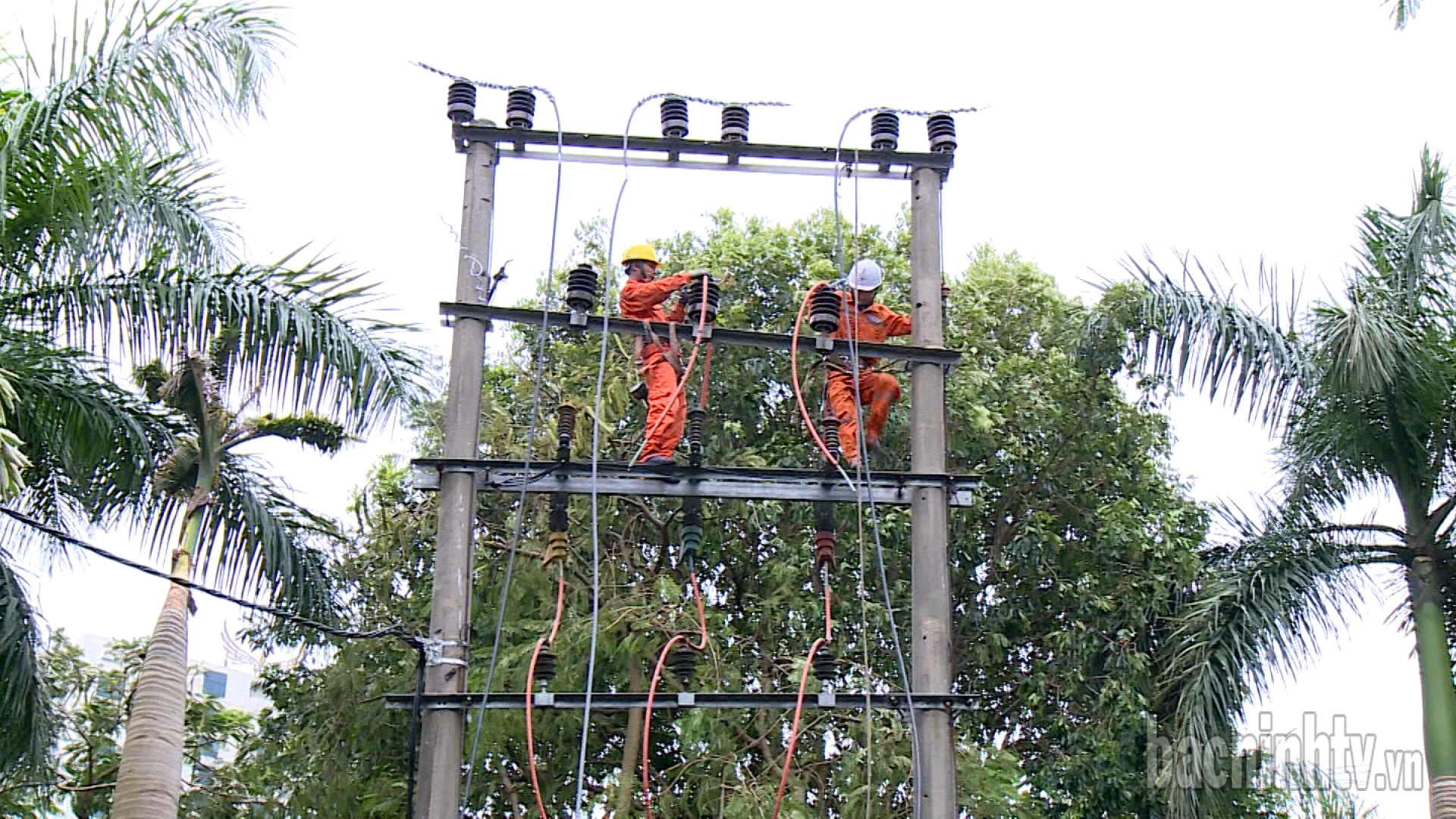 Điện lực Bắc Ninh khẩn trương khắc phục sự cố sau bão số 3