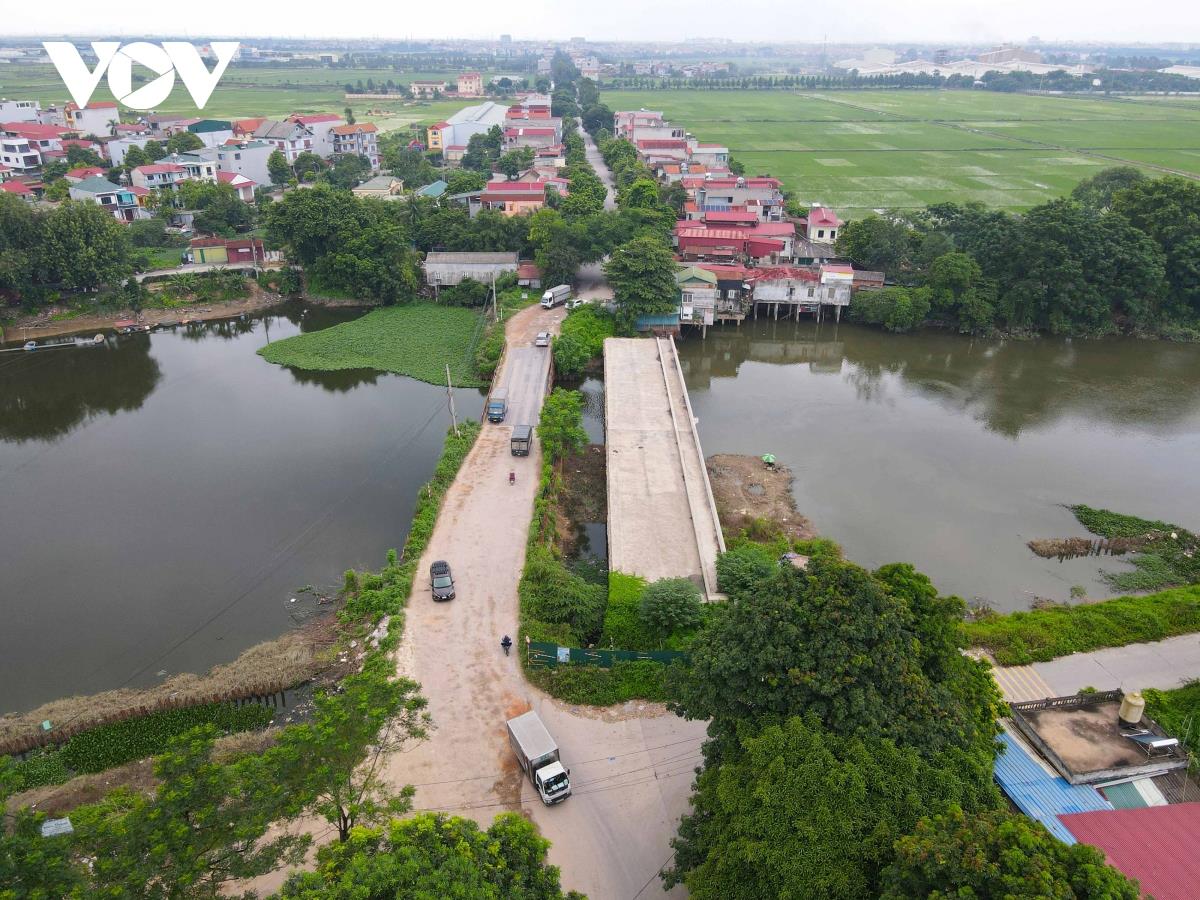 Bắc Ninh: Cấm phương tiện ô tô lưu thông qua cầu tạm cầu Nét (Lý trình Km77+00) đường ĐT.295 từ 22h ngày 10/9/2024