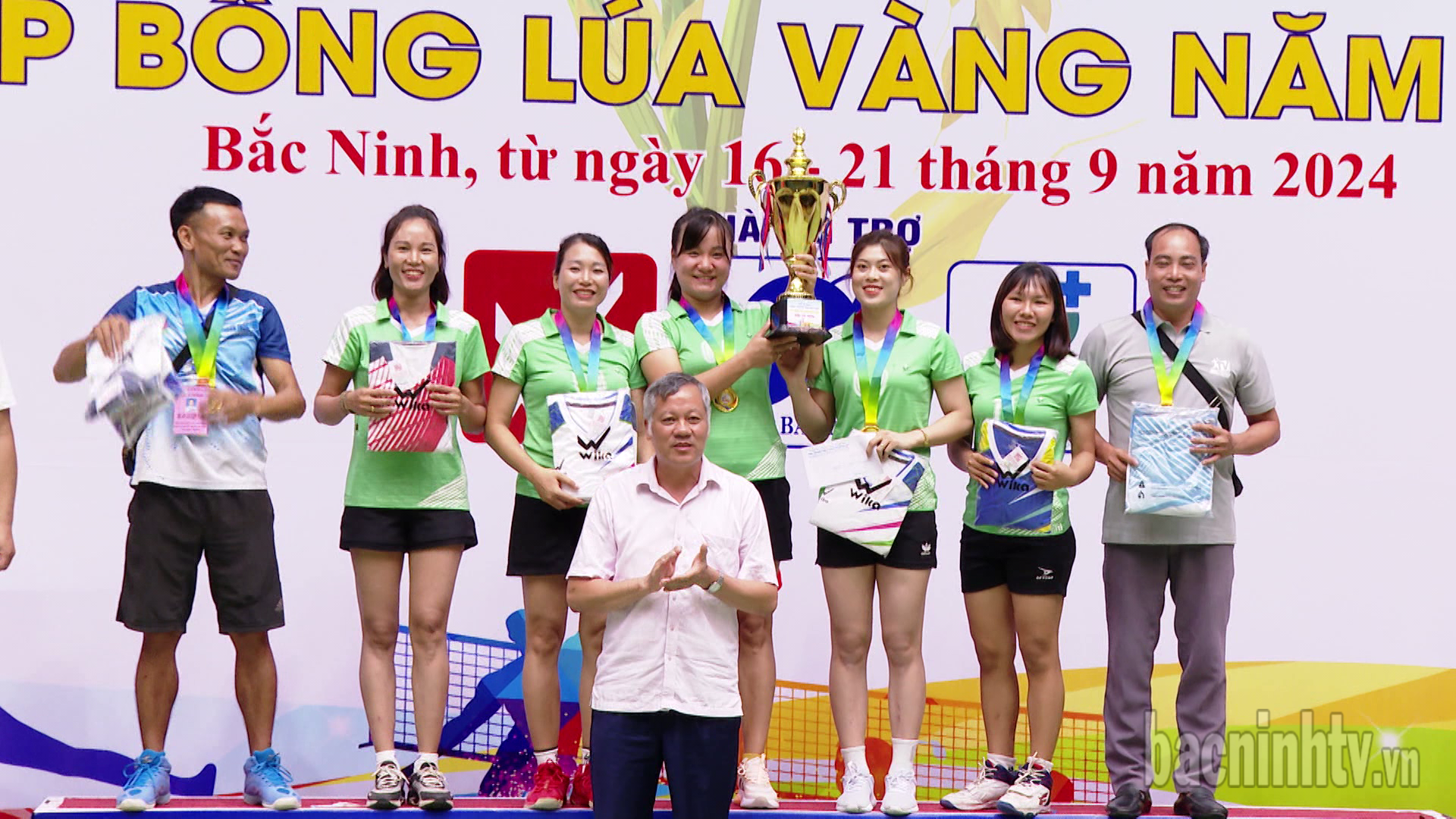 Bế mạc Giải vô địch bóng chuyền tỉnh Bắc Ninh - Cúp Bông lúa vàng năm 2024