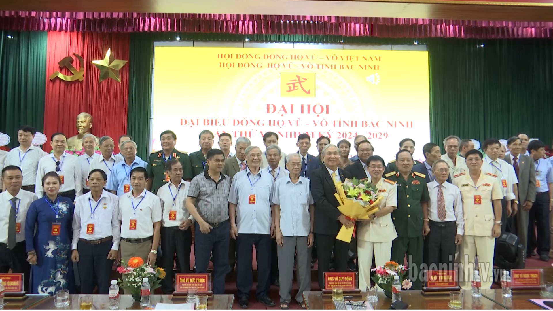 Đại hội đại biểu dòng họ Vũ - Võ tỉnh Bắc Ninh lần thứ VI,  nhiệm kỳ 2024 - 2029