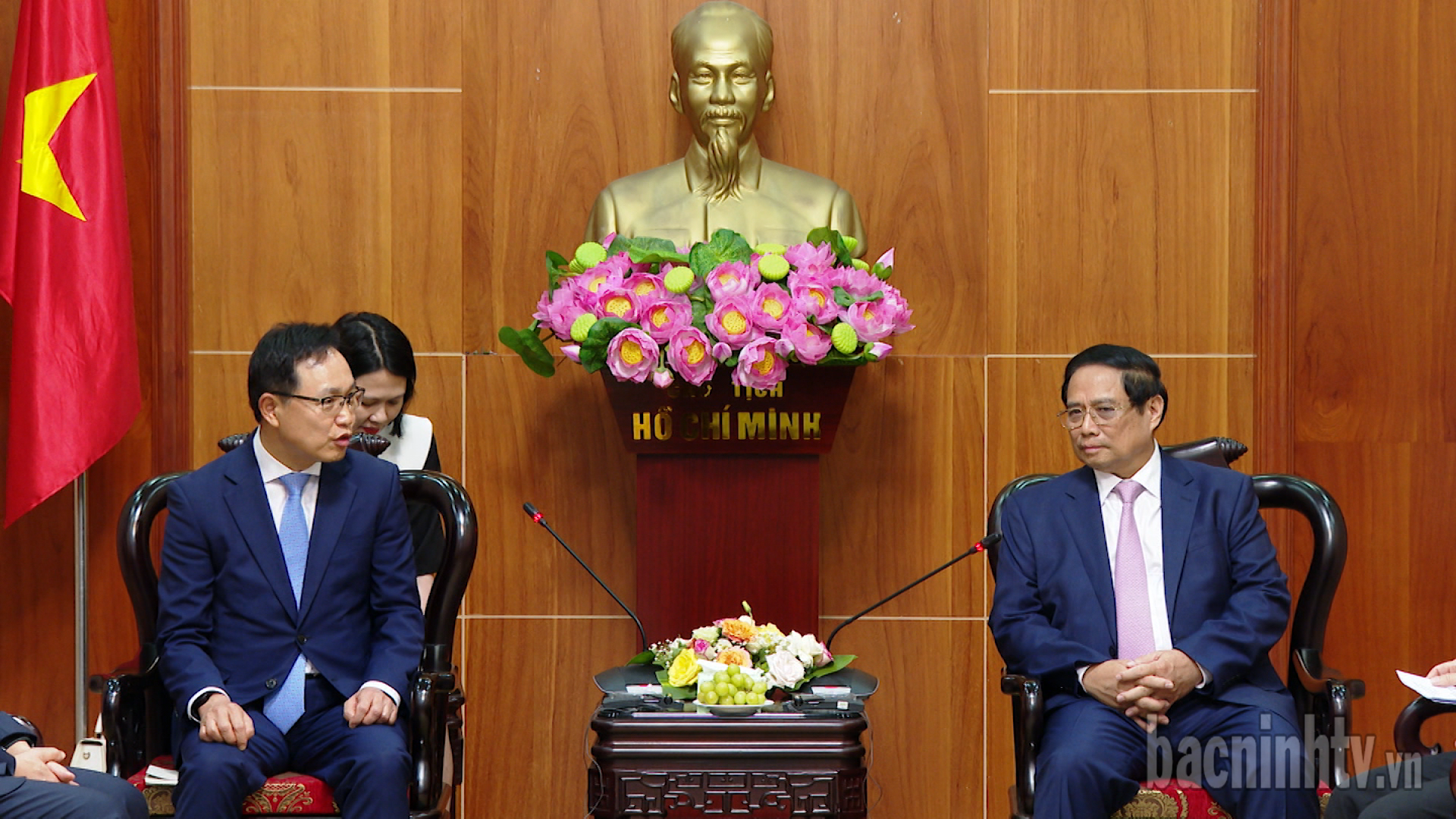 Thủ tướng Chính phủ Phạm Minh Chính tiếp các doanh nghiệp tiêu biểu