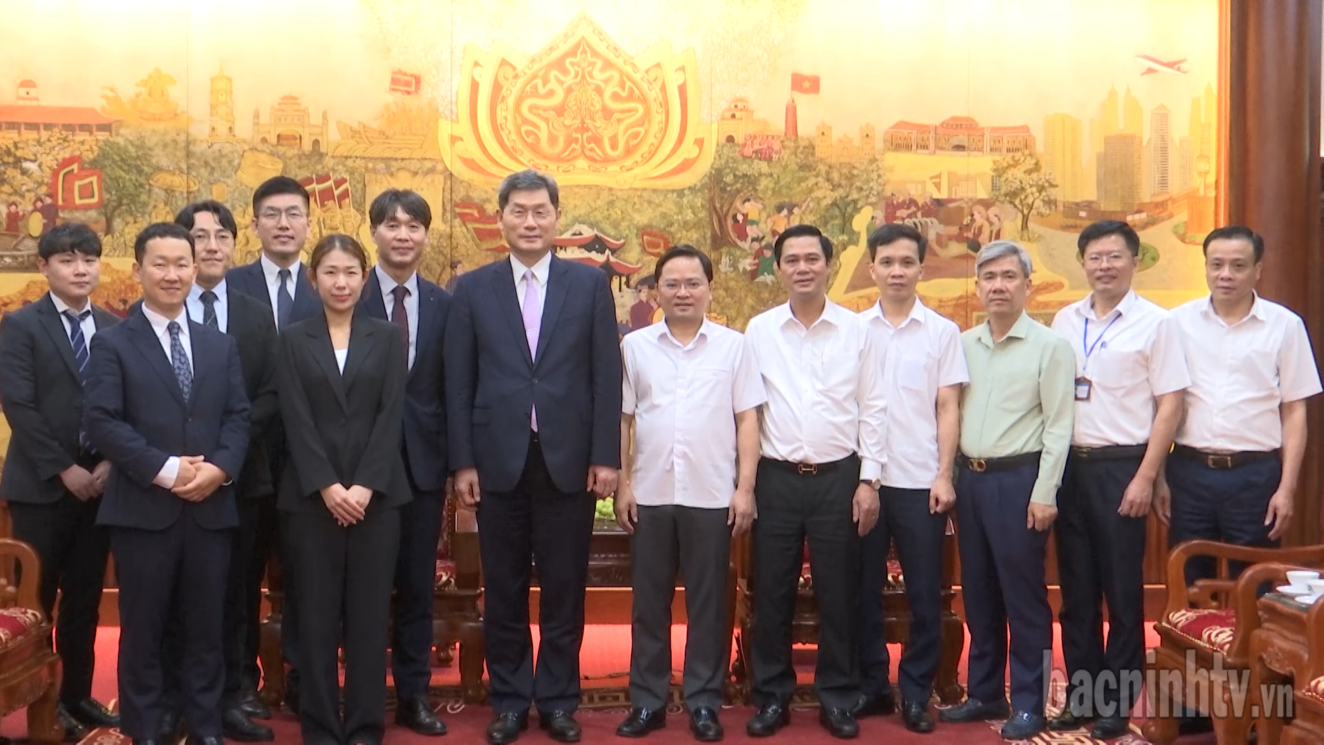 Bí thư Tỉnh ủy tiếp đoàn công tác của Quỹ giao lưu Quốc tế Hàn Quốc (Korea FoundaTion)