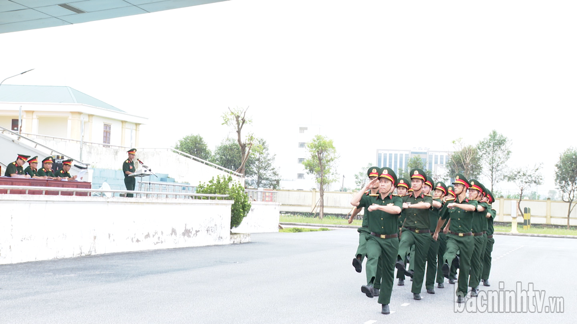 Bộ CHQS tỉnh Hội thao Điều lệnh đội ngũ năm 2024