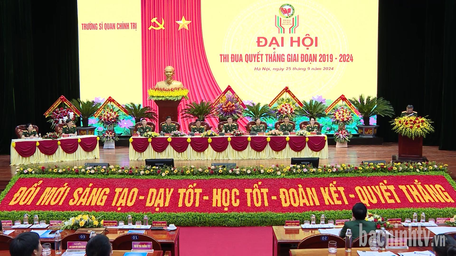 Đại hội Thi đua quyết thắng Trường Sĩ quan Chính trị