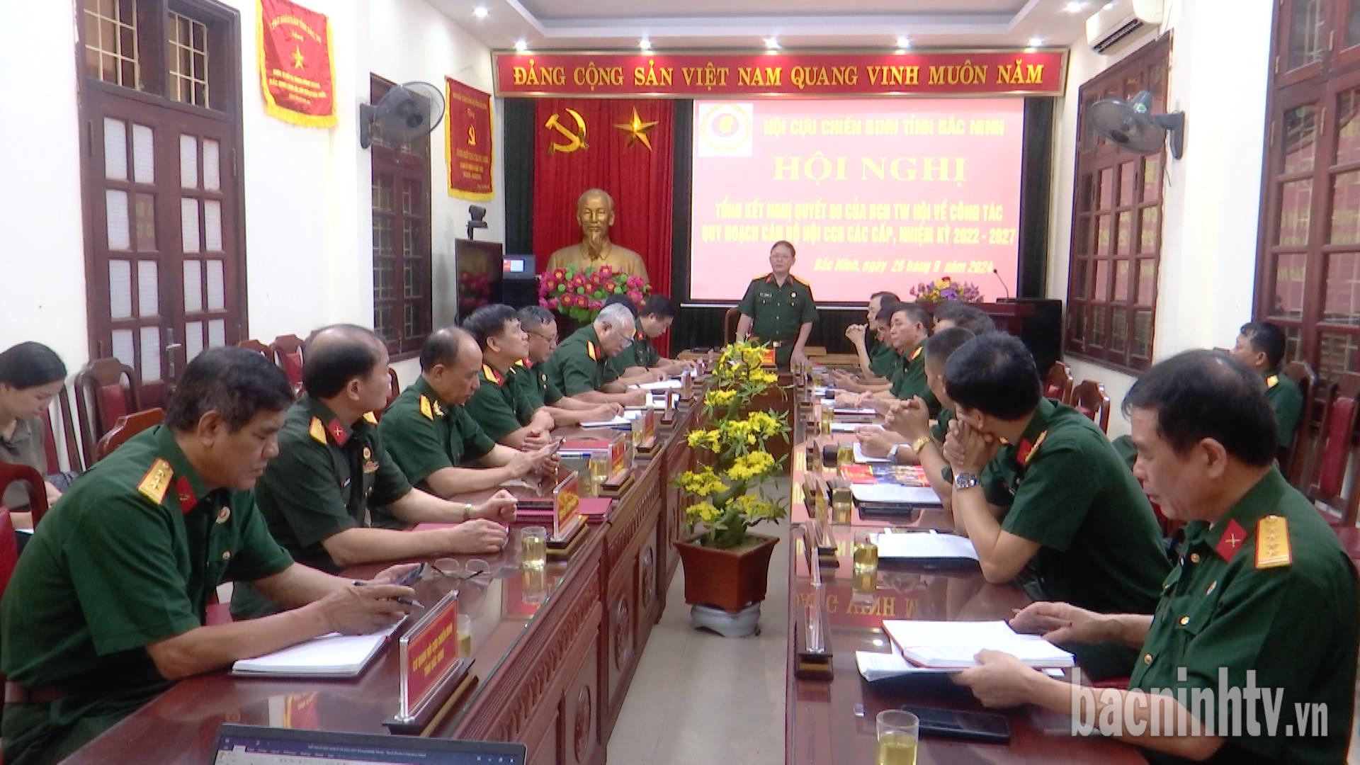 Tổng kết Nghị quyết về công tác cán bộ Hội Cựu chiến binh các cấp