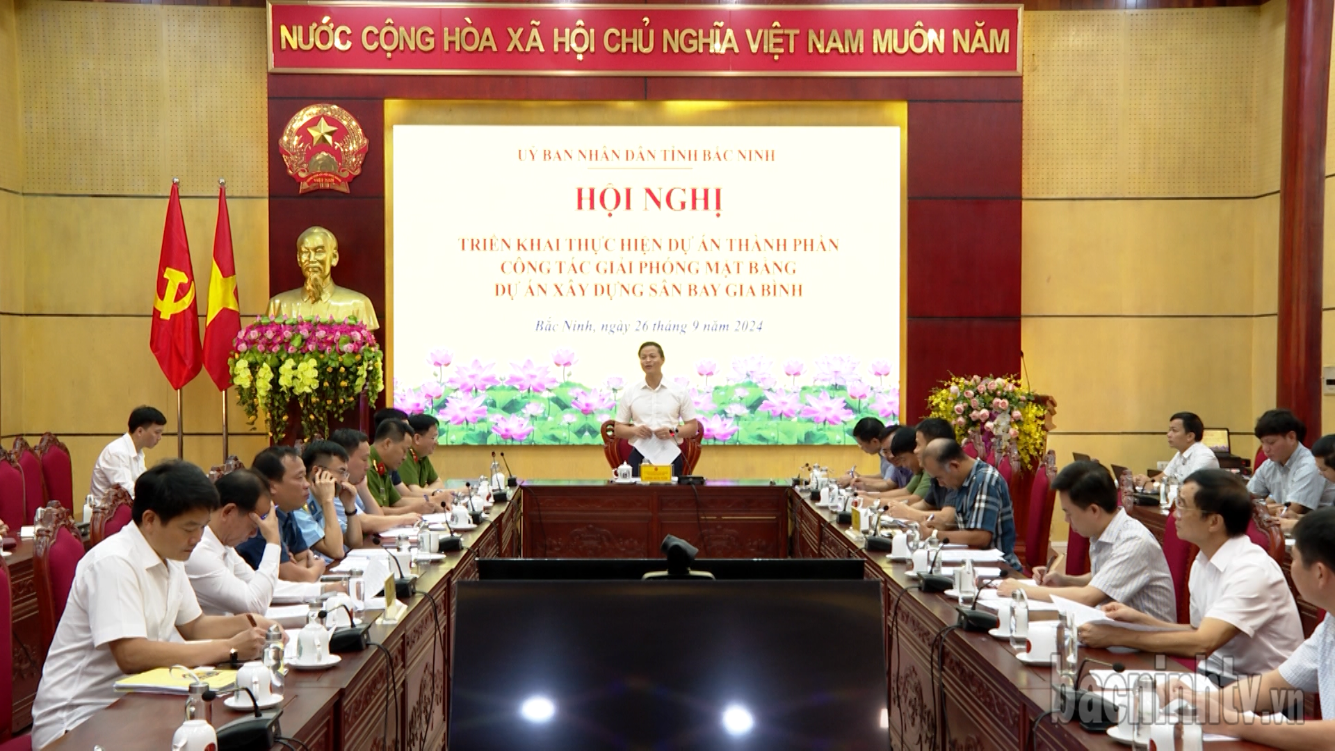 Bắc Ninh triển khai dự án thành phần giải phóng mặt bằng xây dựng sân bay Gia Bình
