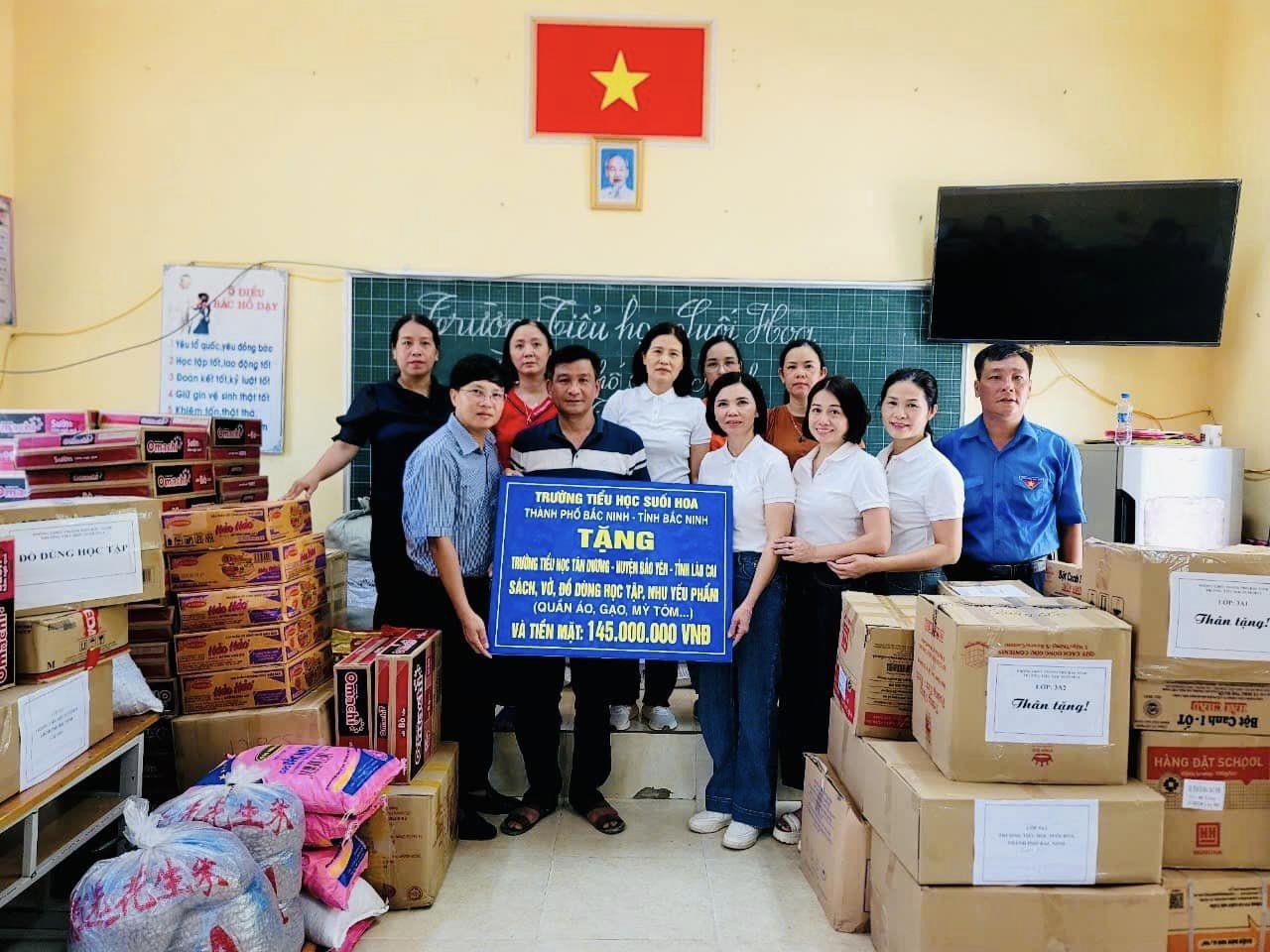 Ngành GD&ĐT thành phố Bắc Ninh quyên góp hơn 5 tỷ đồng cho các tỉnh bị ảnh hưởng bởi bão số 3