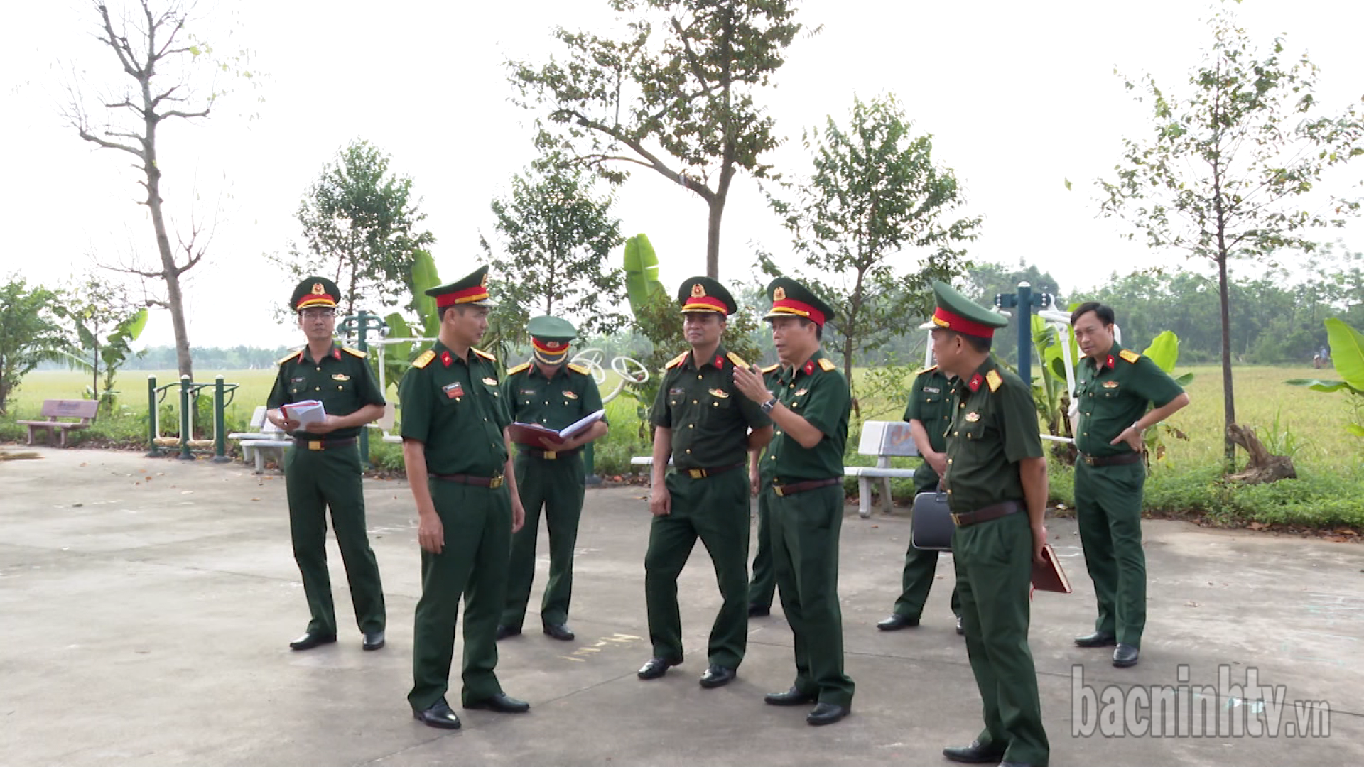 Kiểm tra công tác chuẩn bị diễn tập huyện Tiên Du