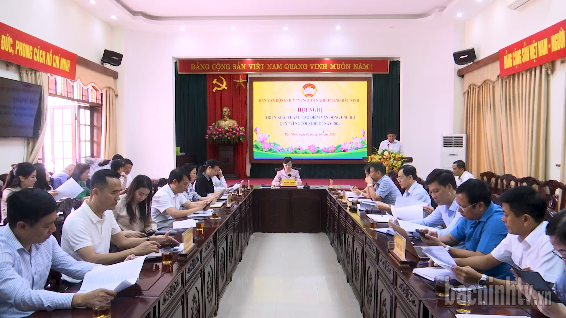 Triển khai Tháng cao điểm vận động ủng hộ Quỹ "Vì người nghèo" năm 2024