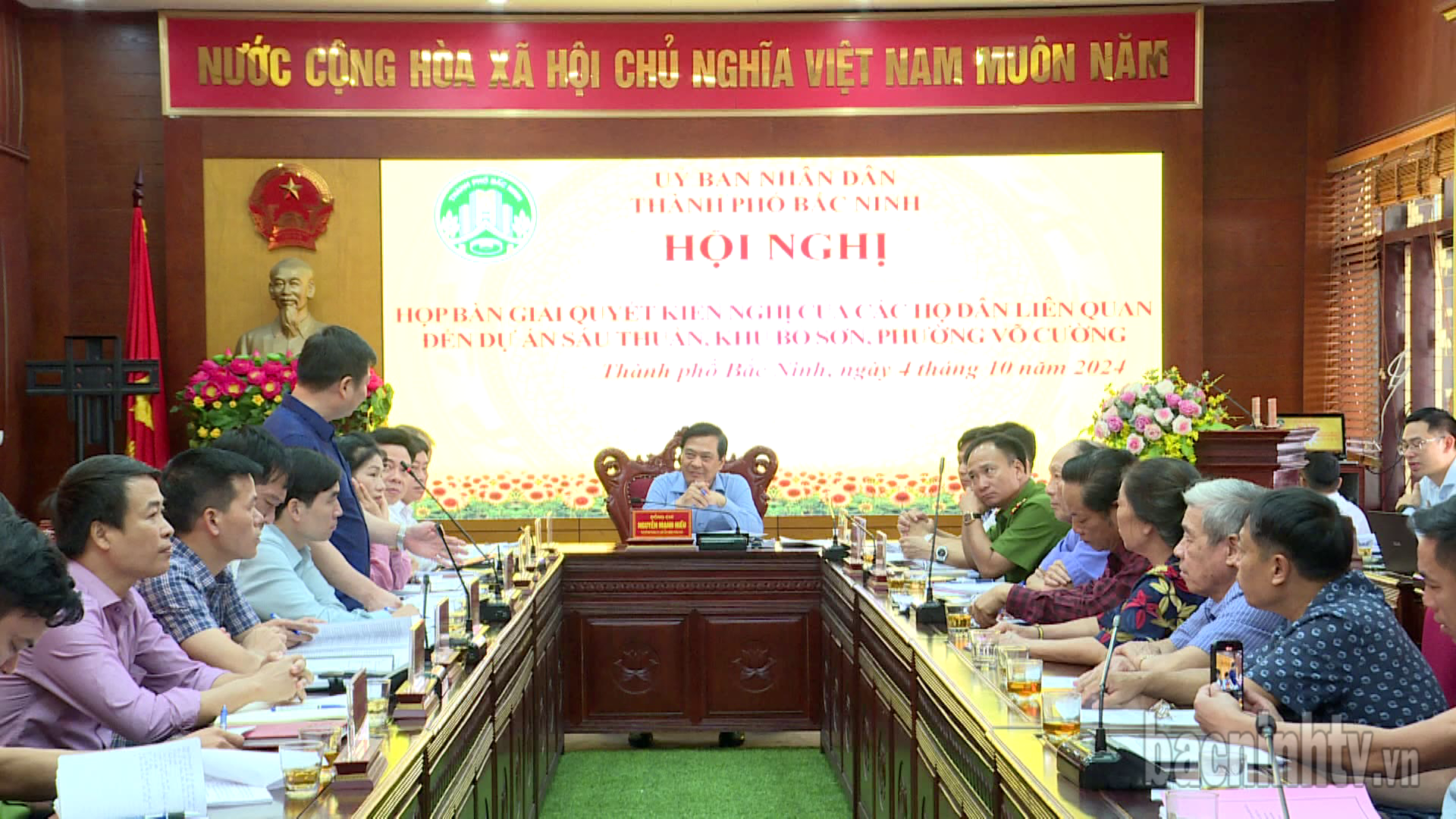 TP Bắc Ninh tháo gỡ vướng mắc dự án Sau Thuần, phường Võ Cường