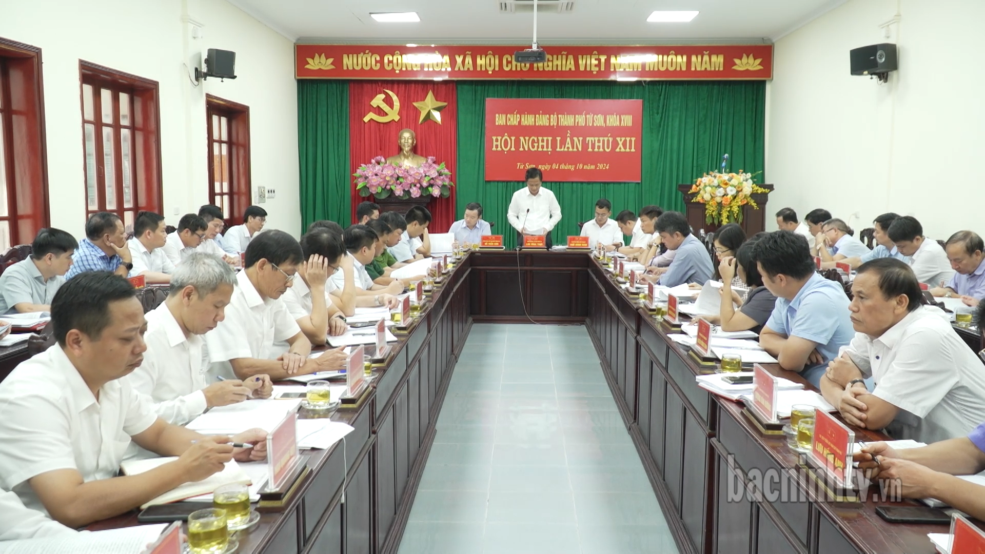 Ban Chấp hành Đảng bộ thành phố Từ Sơn tổ chức Hội nghị lần thứ XII