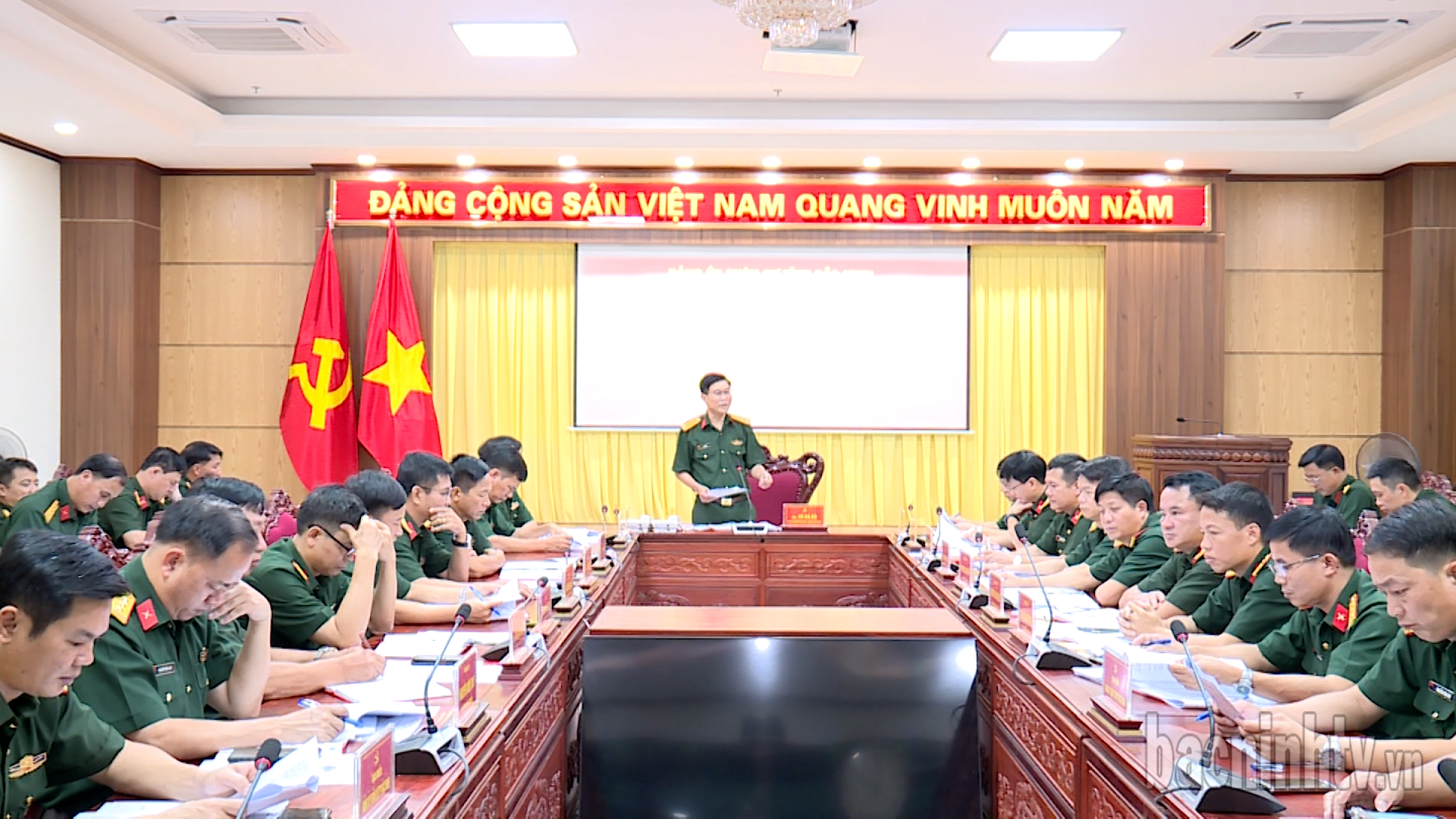 Tổng kết 15 năm thực hiện Chỉ thị 590 về thực hiện quy chế dân chủ cơ sở trong quân đội
