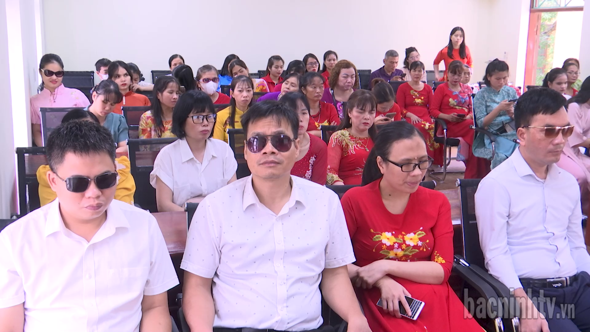 Nói chuyện chuyên đề công tác phụ nữ và trẻ em mù