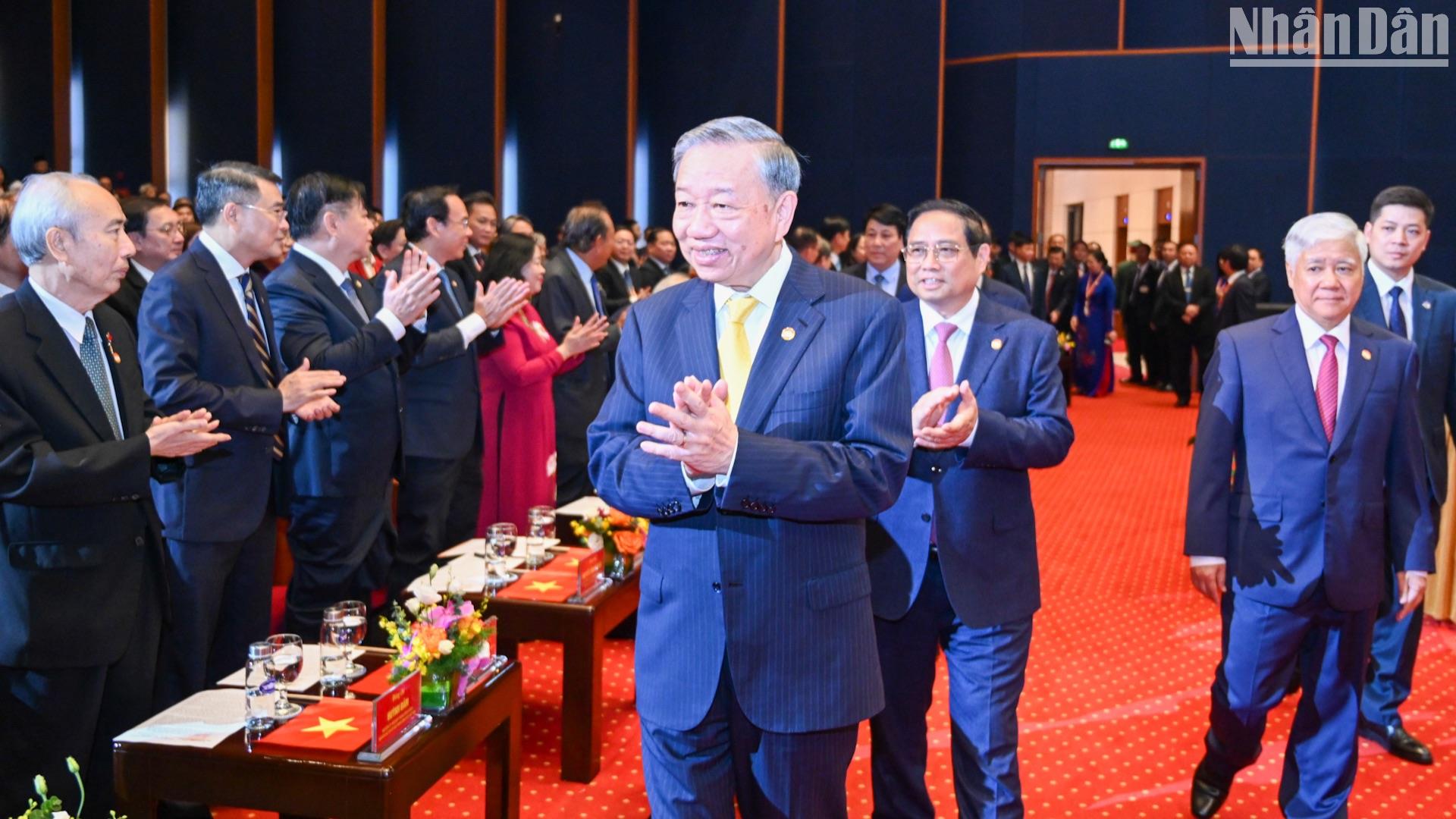 [Ảnh] Tổng Bí thư, Chủ tịch nước Tô Lâm dự khai mạc Đại hội Mặt trận Tổ quốc Việt Nam lần thứ X