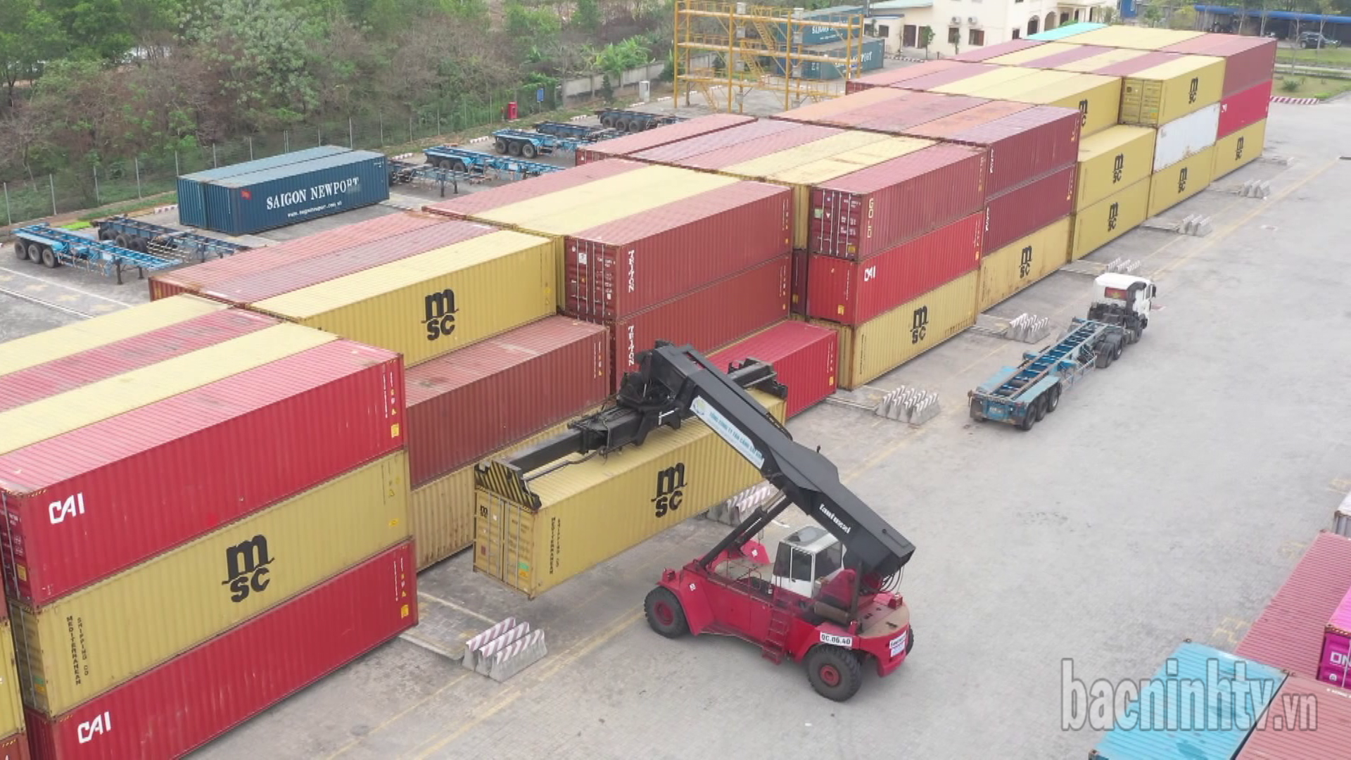 Công bố mở cảng cạn Tiên Sơn tại thành phố Từ Sơn