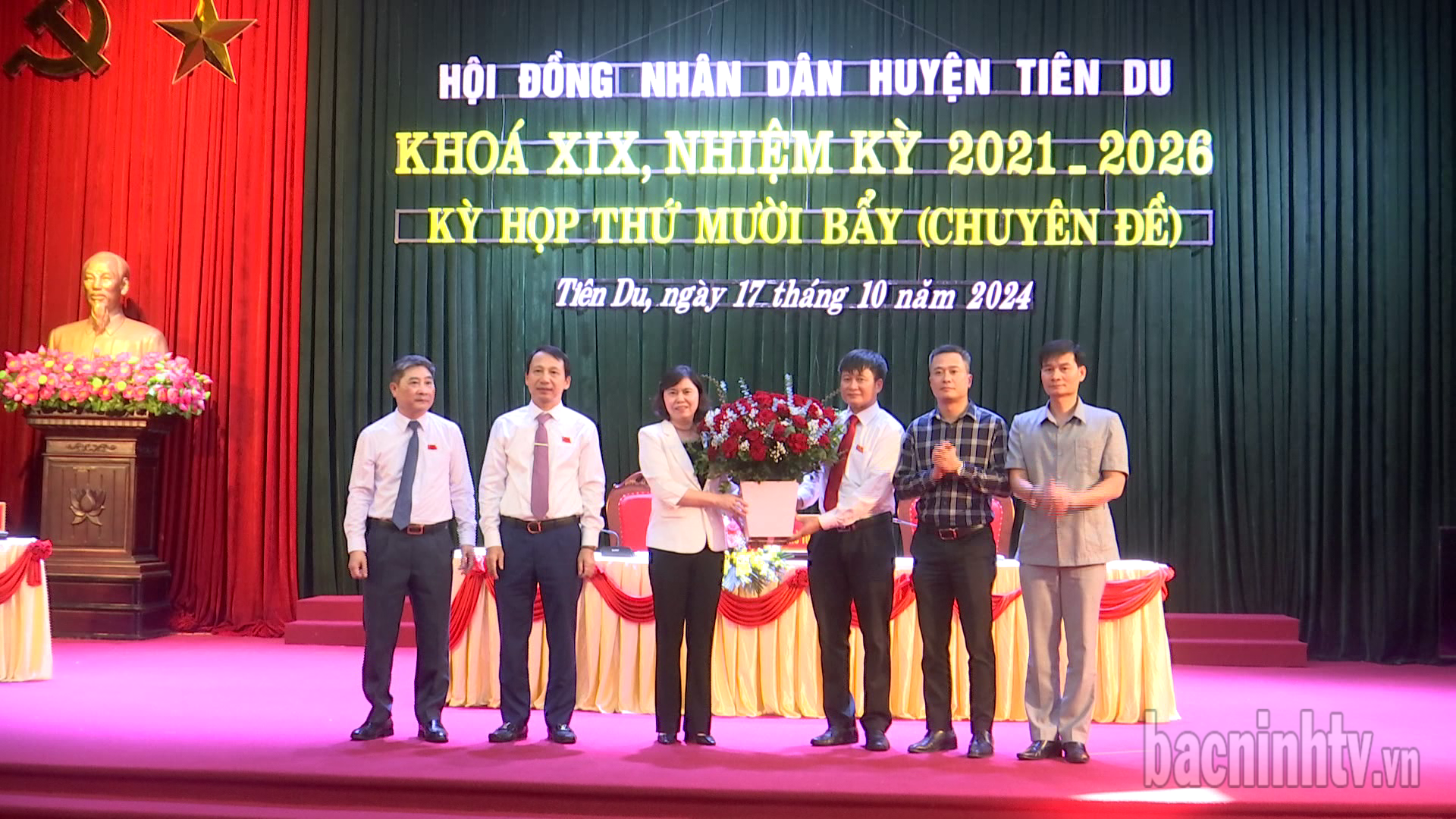 Tiên Du bầu bổ sung chức danh Phó Chủ tịch UBND huyện