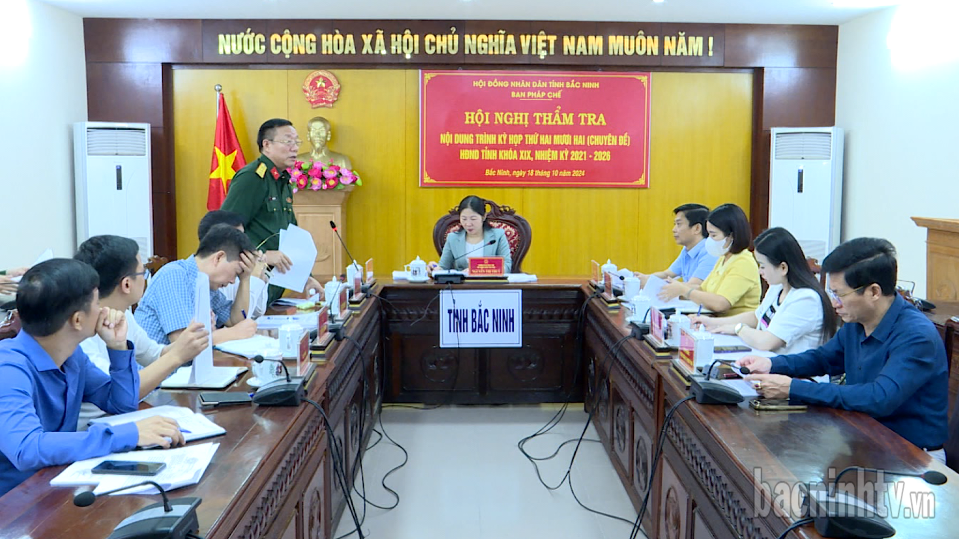 Ban Pháp chế thẩm tra nội dung trình Kỳ họp thứ 22 HĐND tỉnh
