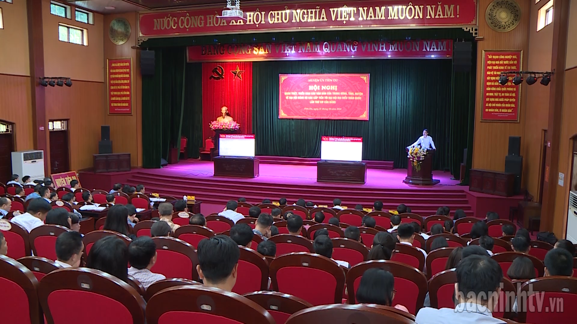 Tiên Du quán triệt triển khai các văn bản về Đại hội đảng các cấp