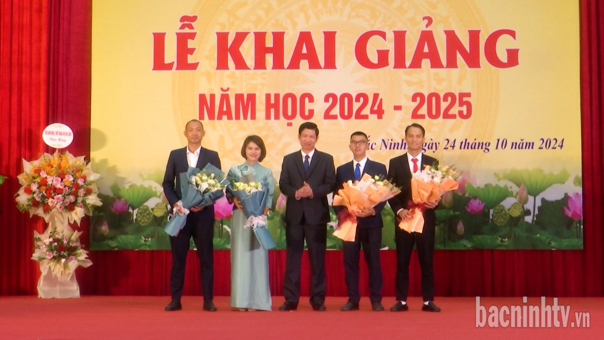 Trường Đại học Thể dục Thể thao Bắc Ninh khai giảng năm học mới
