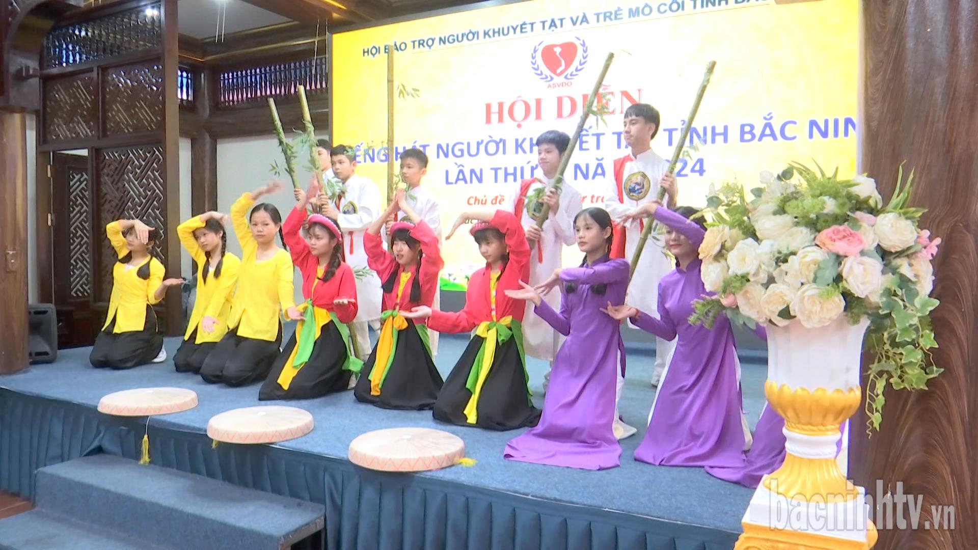 Hội diễn văn nghệ: Tiếng hát người khuyết tật tỉnh Bắc Ninh năm 2024