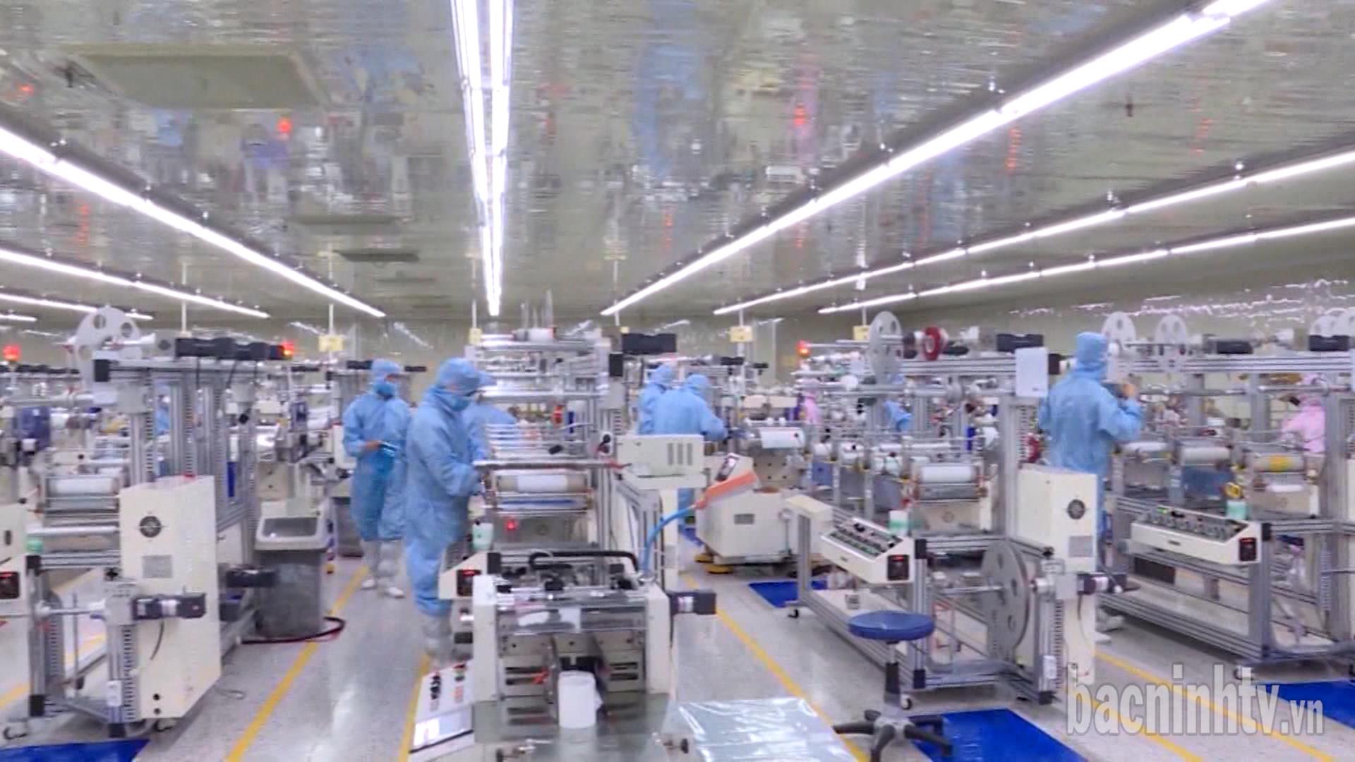 Bắc Ninh: Chỉ số sản xuất công nghiệp 10 tháng tăng 5,3% so với cùng kỳ