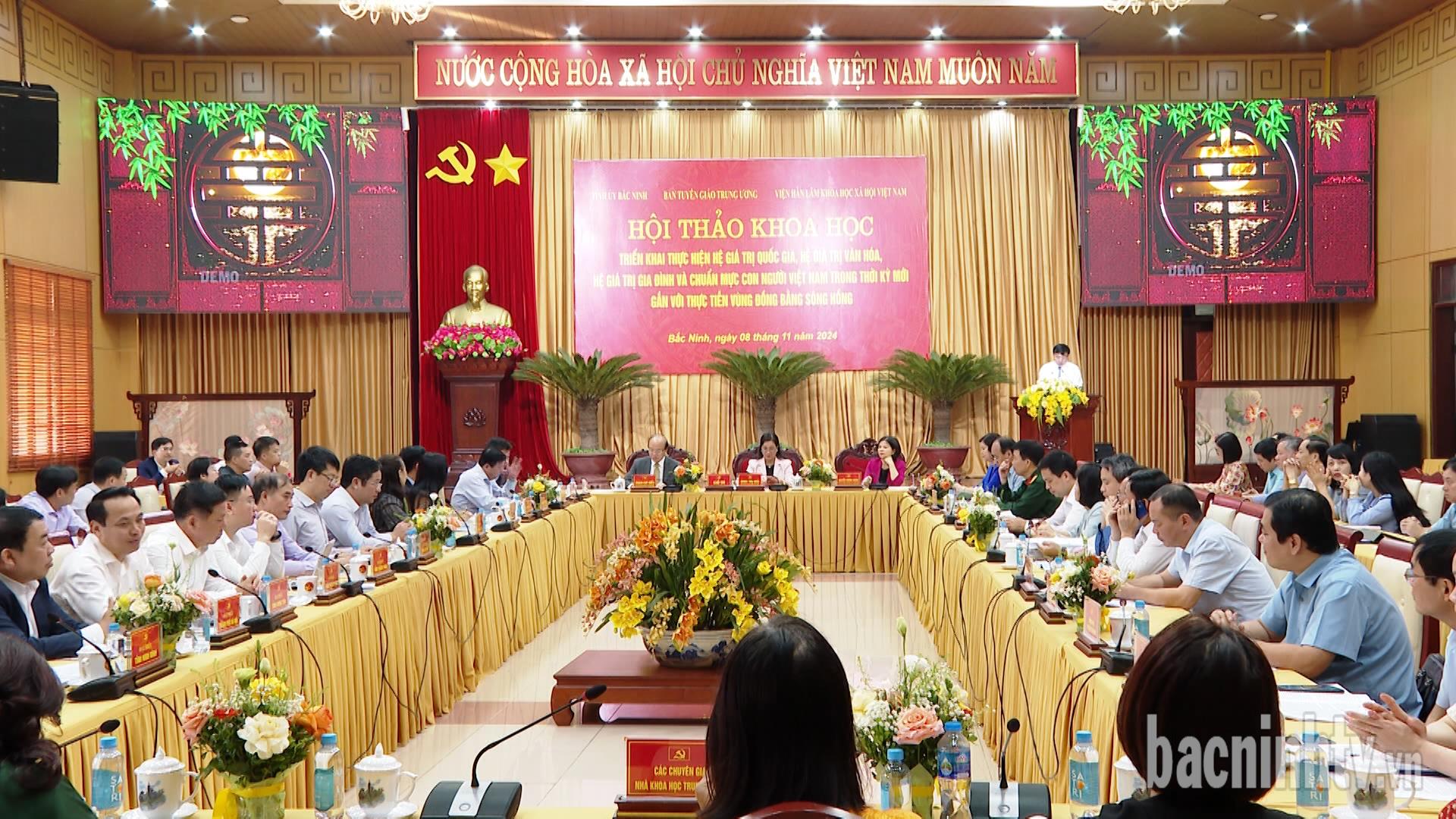 Phát huy vai trò Hệ giá trị Văn hóa vùng Đồng bằng sông Hồng