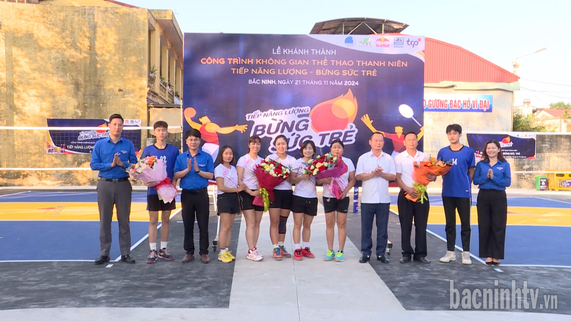 Khánh thành công trình Không gian thể thao thanh niên