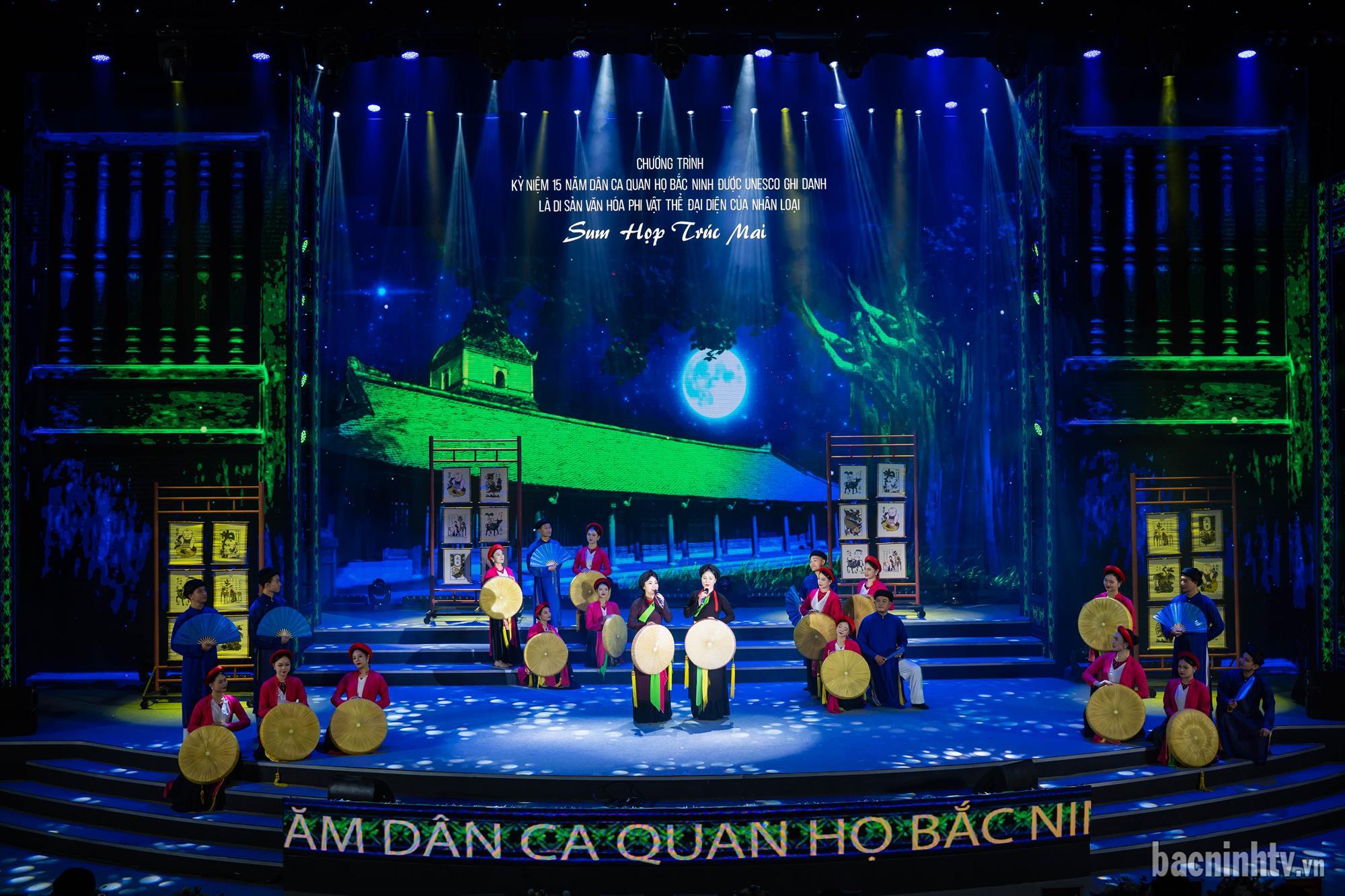 Lễ kỷ niệm 15 năm Dân ca Quan họ Bắc Ninh được UNESCO vinh danh